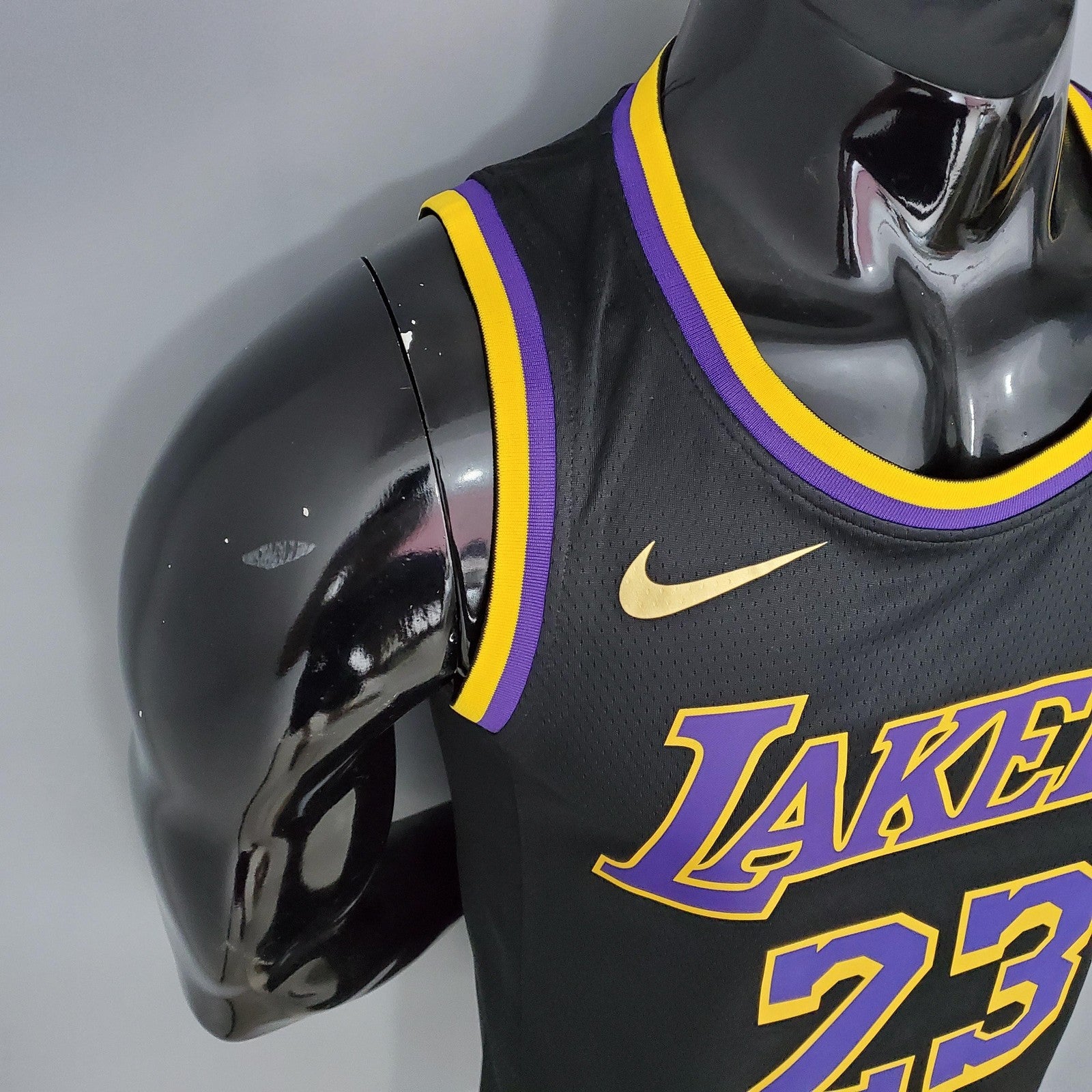 2021 James #23 Los Angeles Lakers Bonus Edition Black Nba Jersey