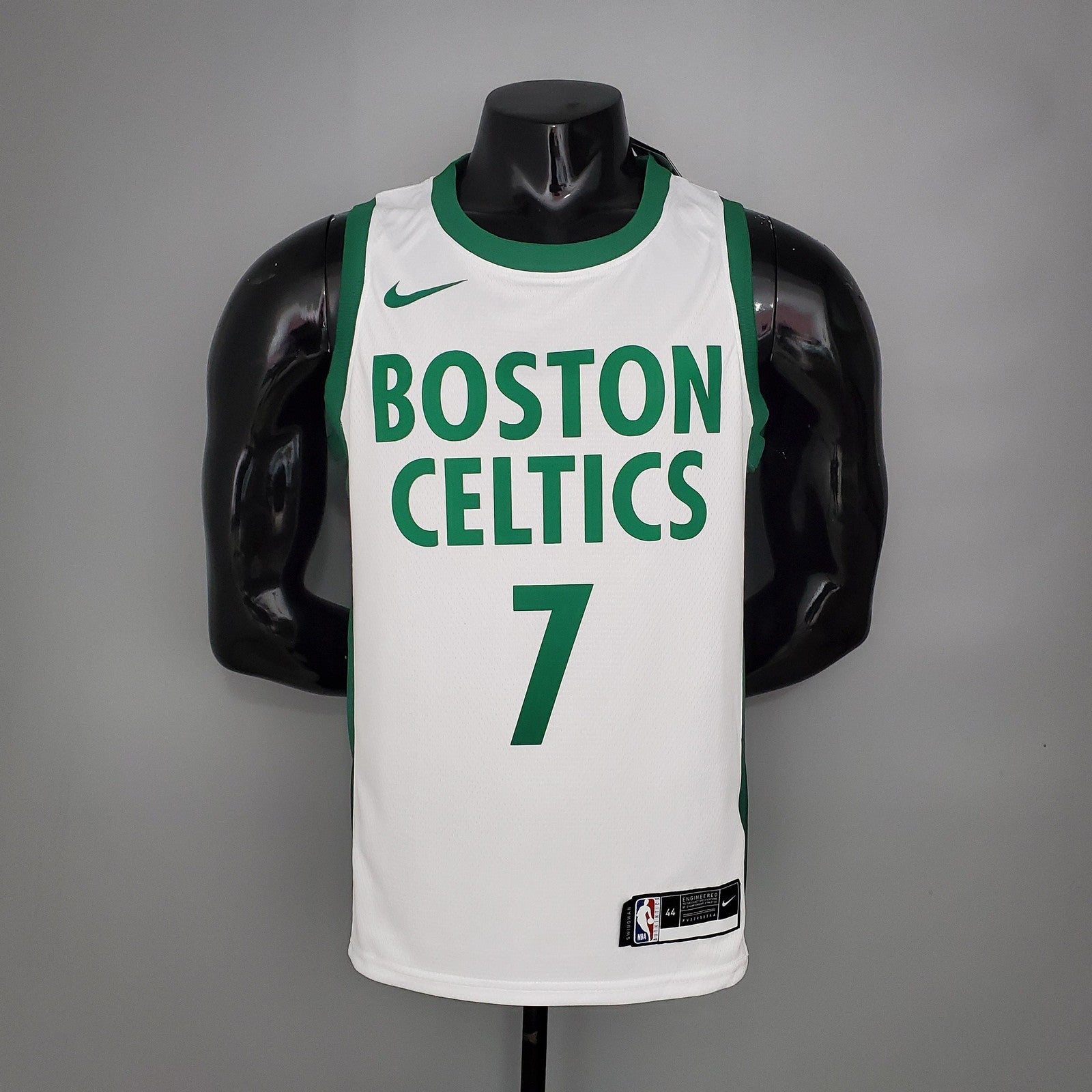 Brown#7 Celtics White City Edition Nba Jersey