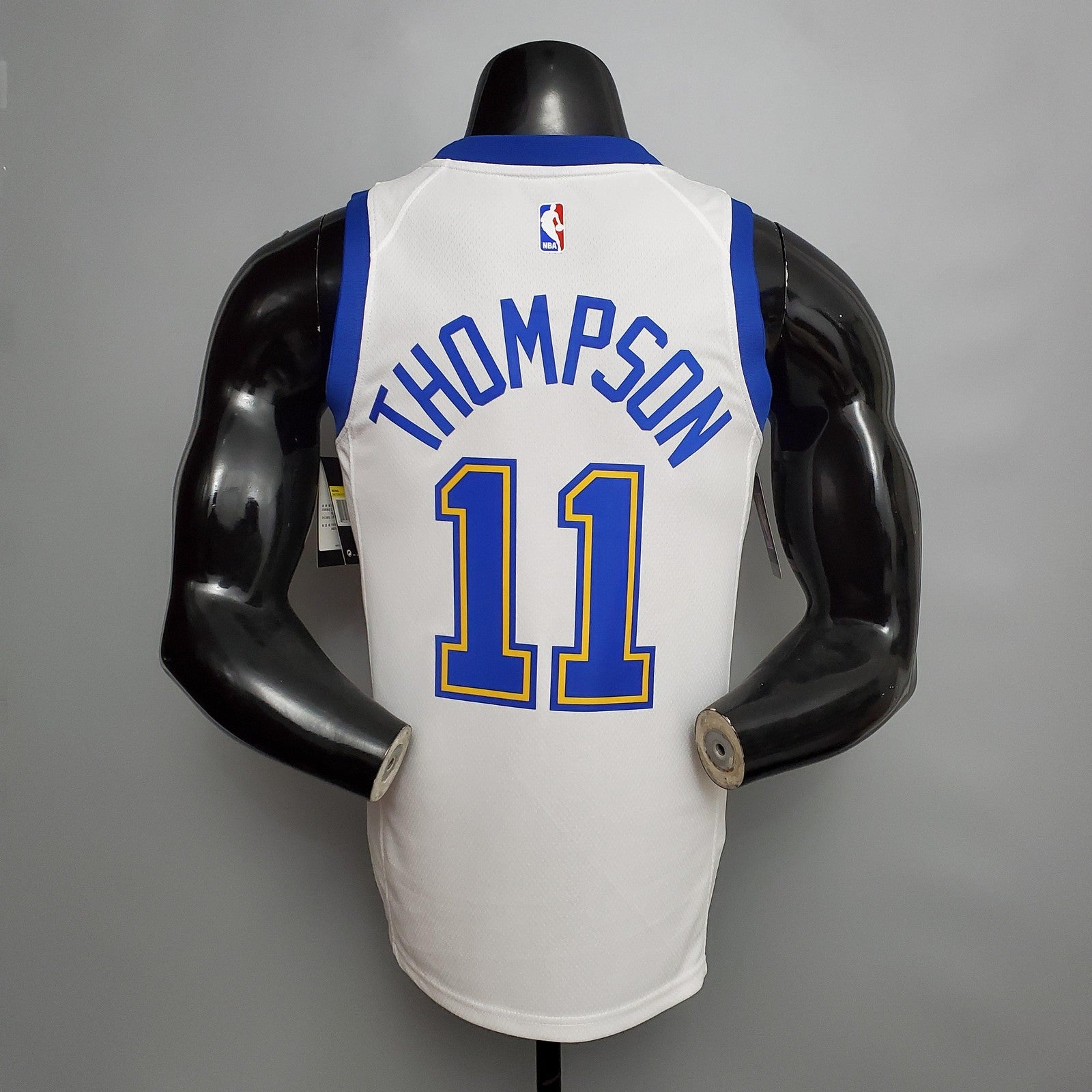 Retro Version Thompson#11 Golden State Warriors White Nba Jersey