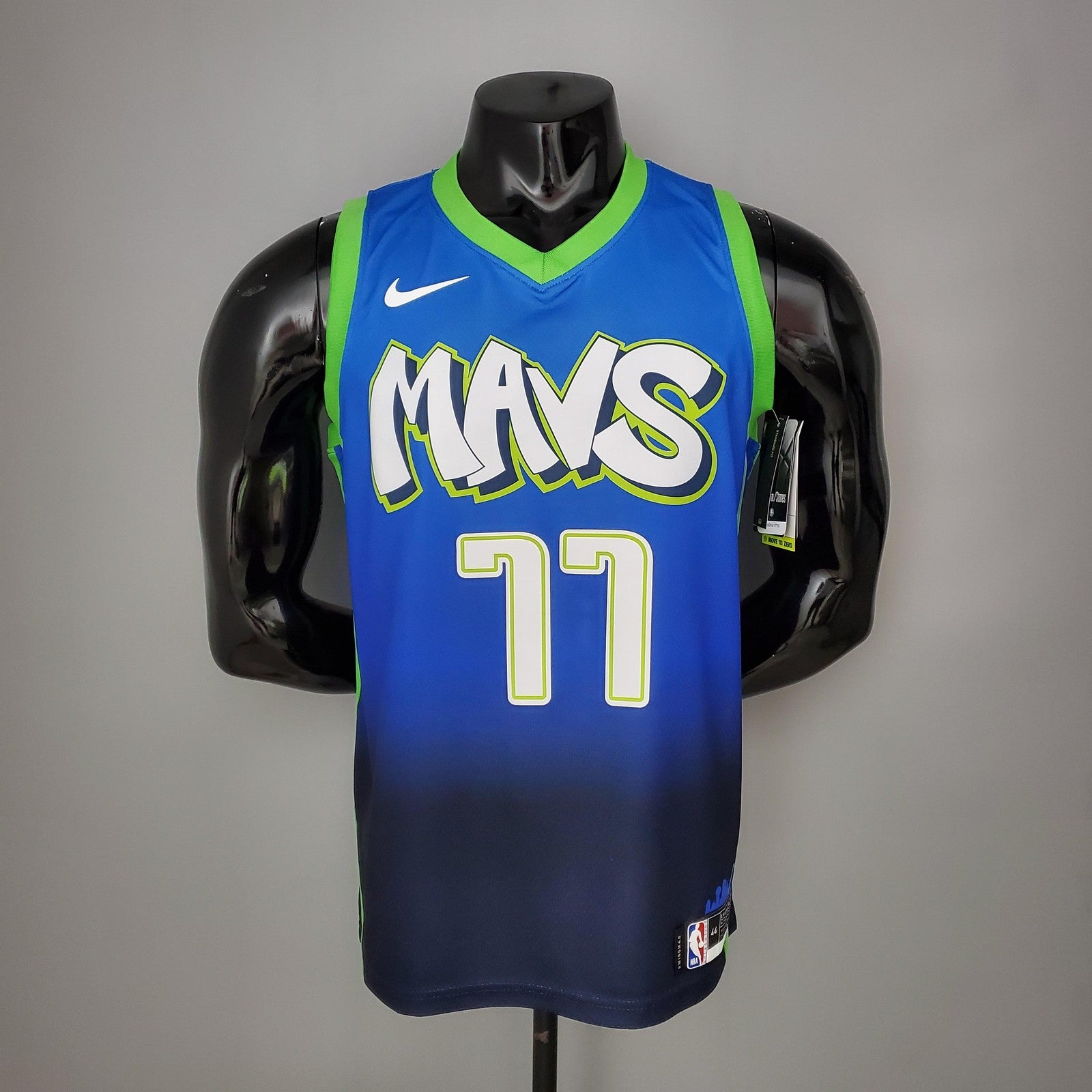 Doncic#77 Dallas Mavericks Blue Idol Nba Jersey