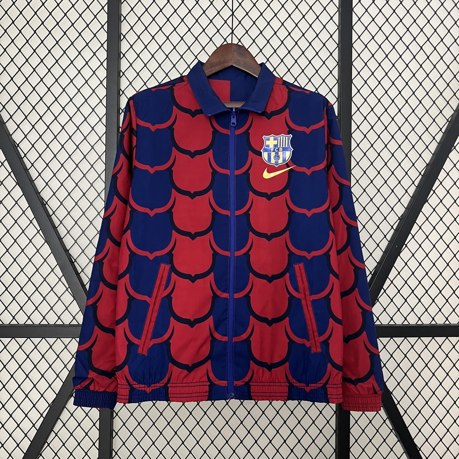 24 25 Barcelona Trench Coat Reversible