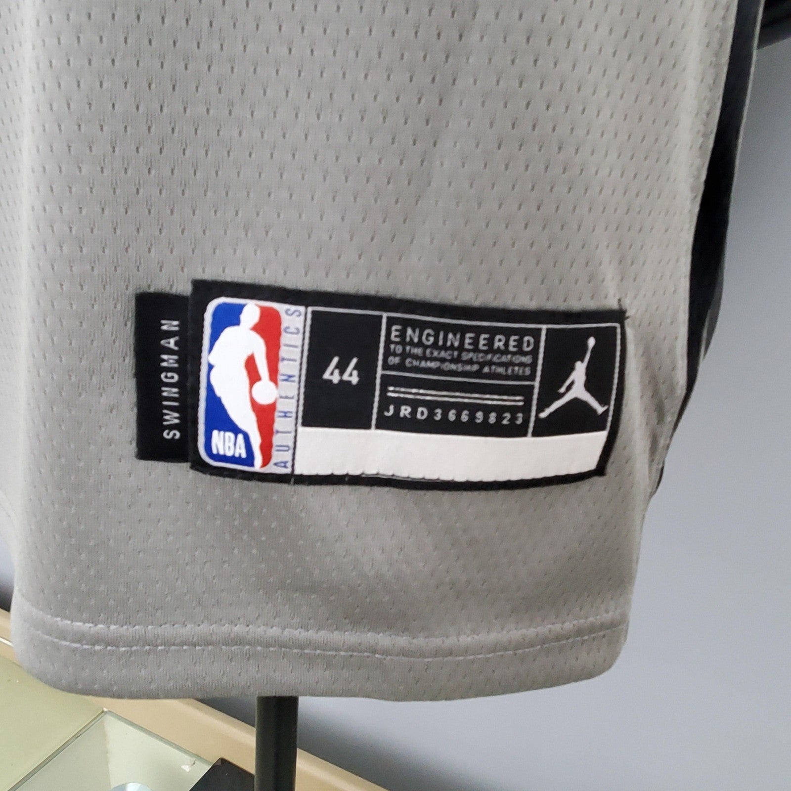 Nets Aldridge #21 Flyer Grey Nba Jersey