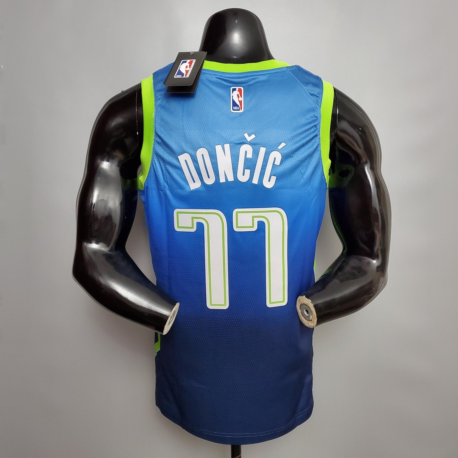 Doncic#77 Dallas Mavericks Blue Idol Nba Jersey Nike Connect Recognition