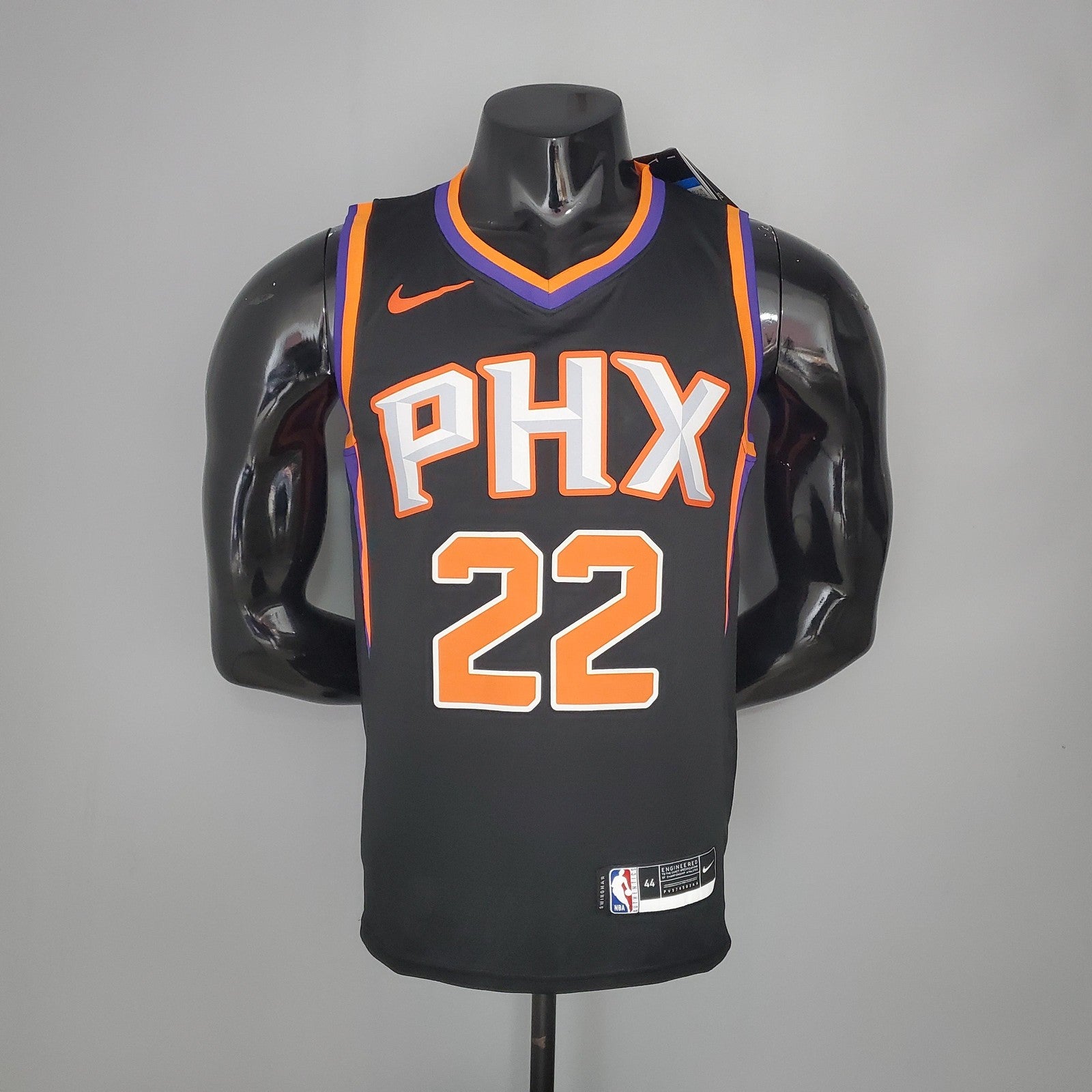 2021 Ayton#22 Suns Black Nba Jersey