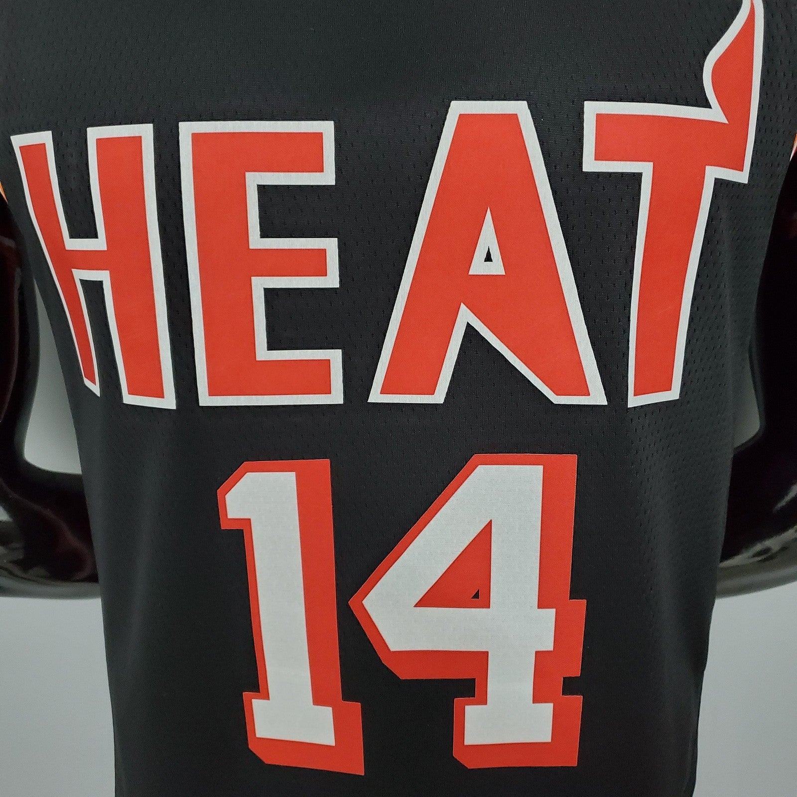 2018 Herro#14 Heat Retro Night Black Nba Jersey