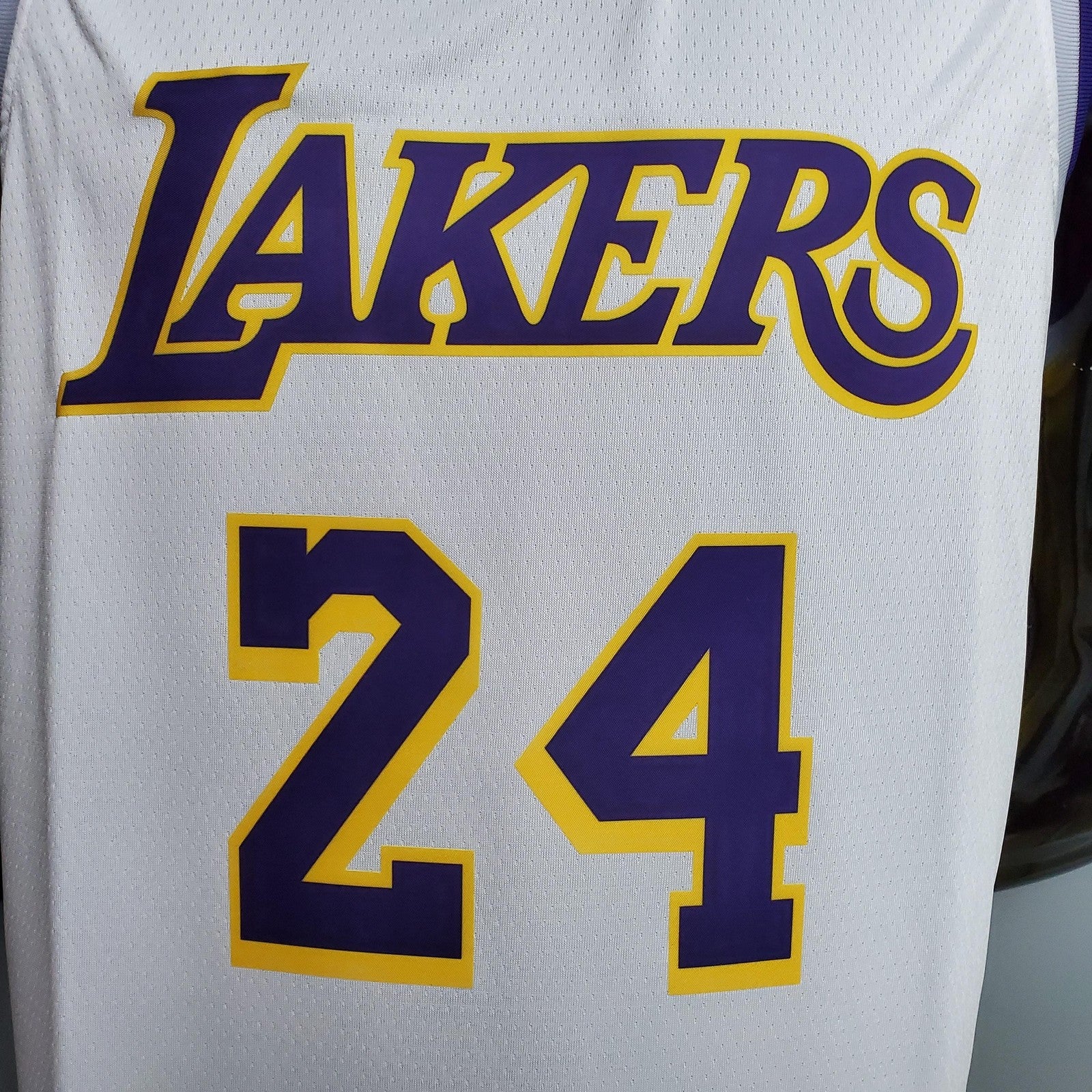 Bryant #24 Lakers White Nba Jersey Nike Connect Recognition