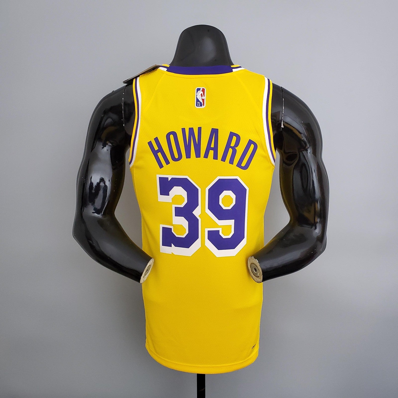 75th Anniversary Lakers Yellow Nba Jersey