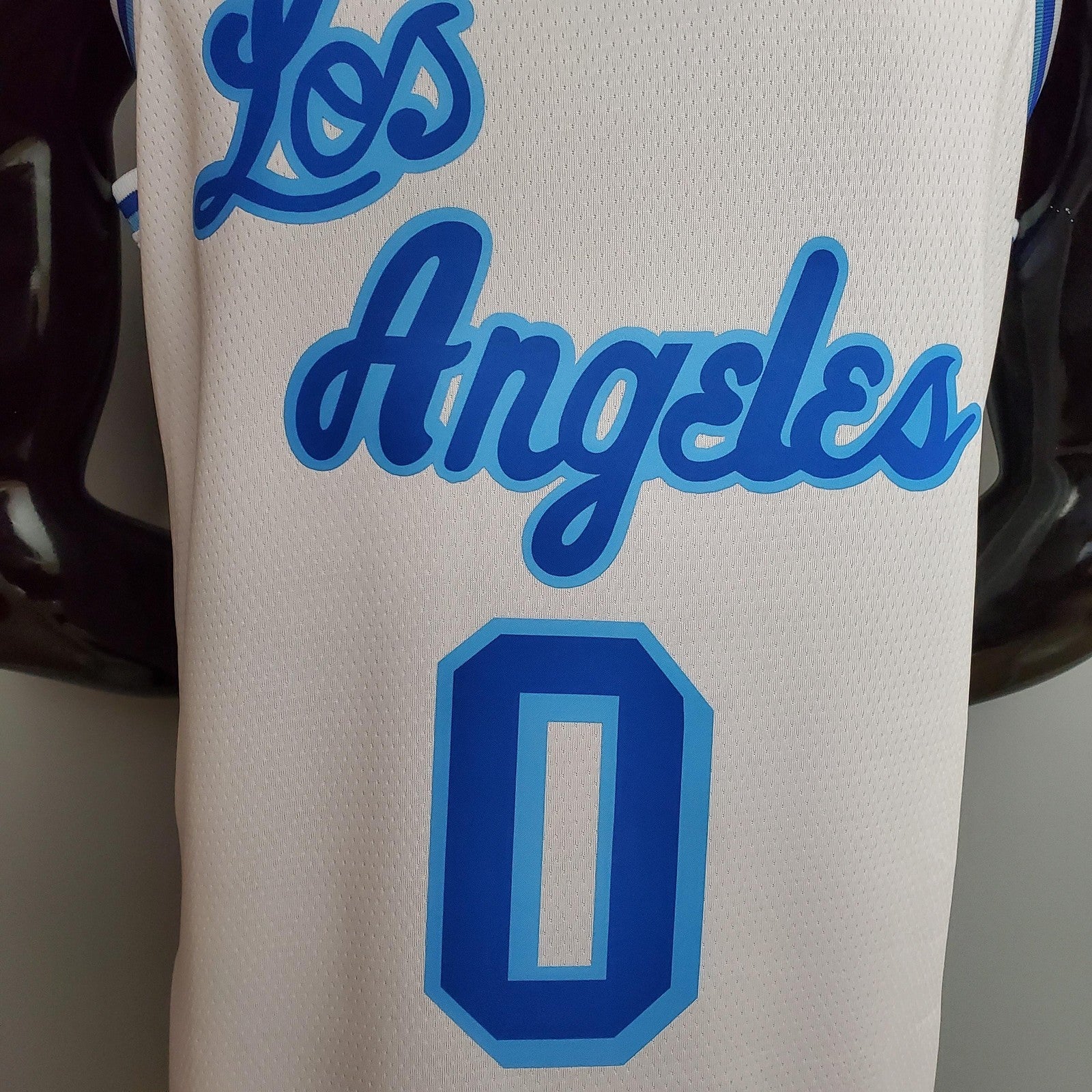Retro Night Kuzma #0 Los Angeles Lakers White Nba Jersey Nike Connect Recognition 2