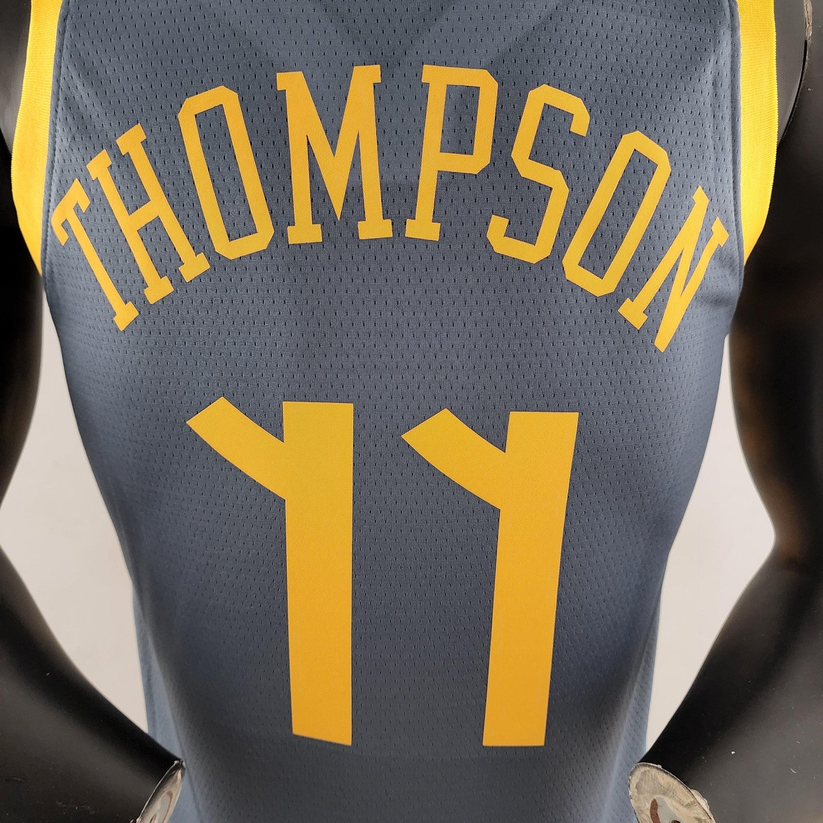 2018 Hompson #11 Golden State Warriors Grey Nba Jersey