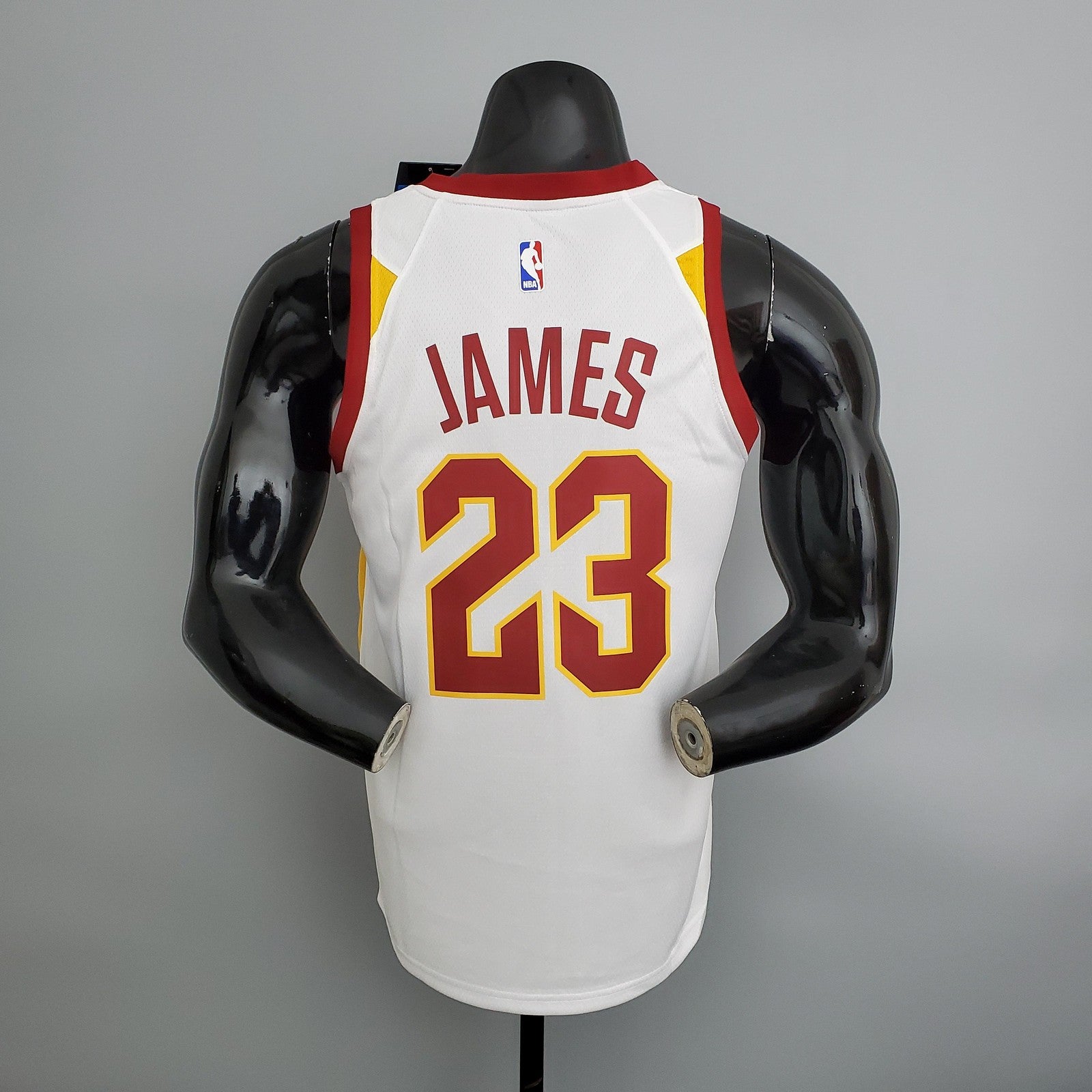 Cavaliers James #23 White Nba Jersey