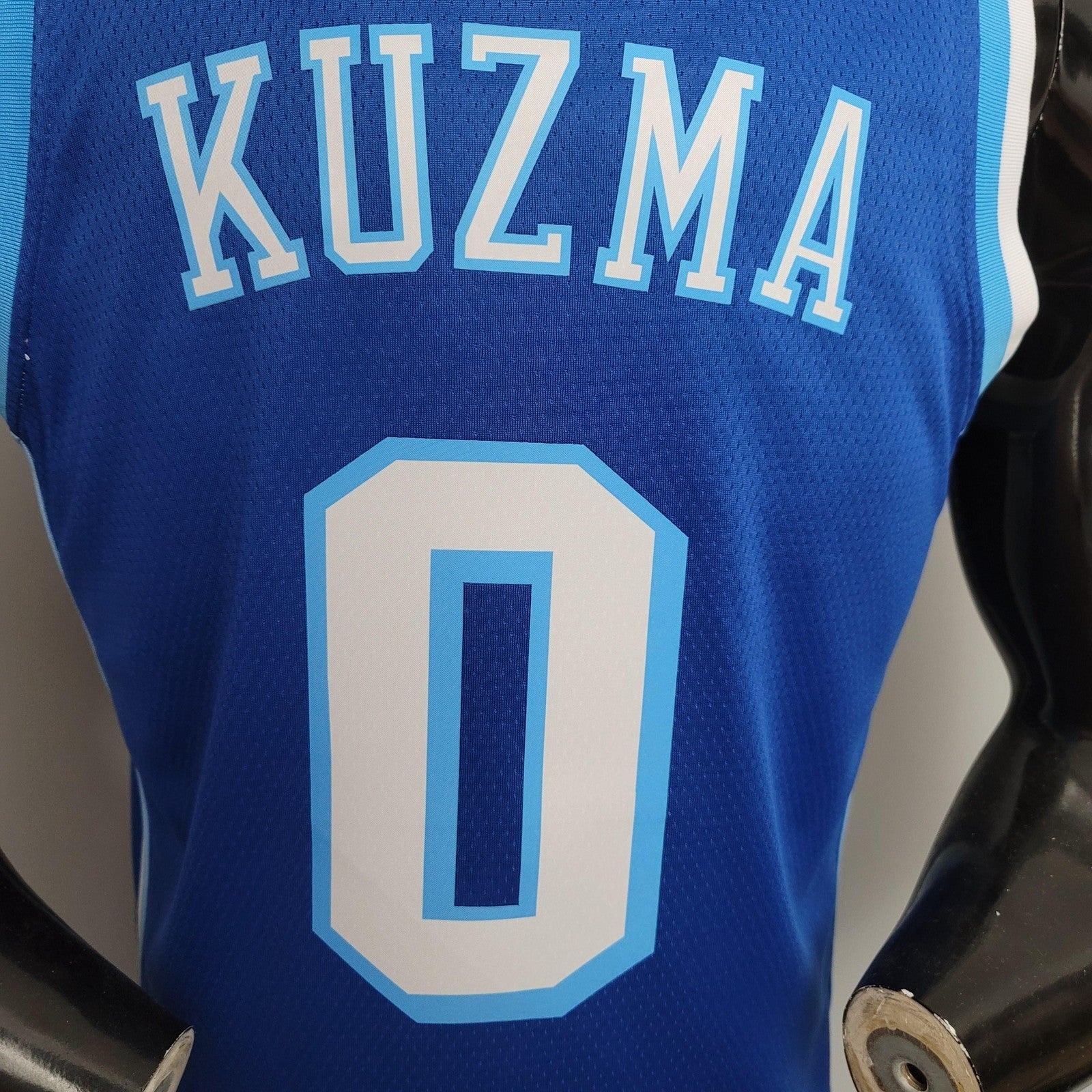 Retro Night Kuzma #0 Los Angeles Lakers Blue Nba Jersey Nike Connect Recognition