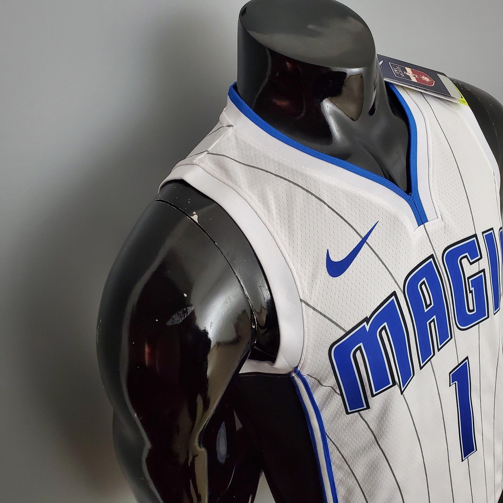Mcgrady #1 Magic White Nba Jersey