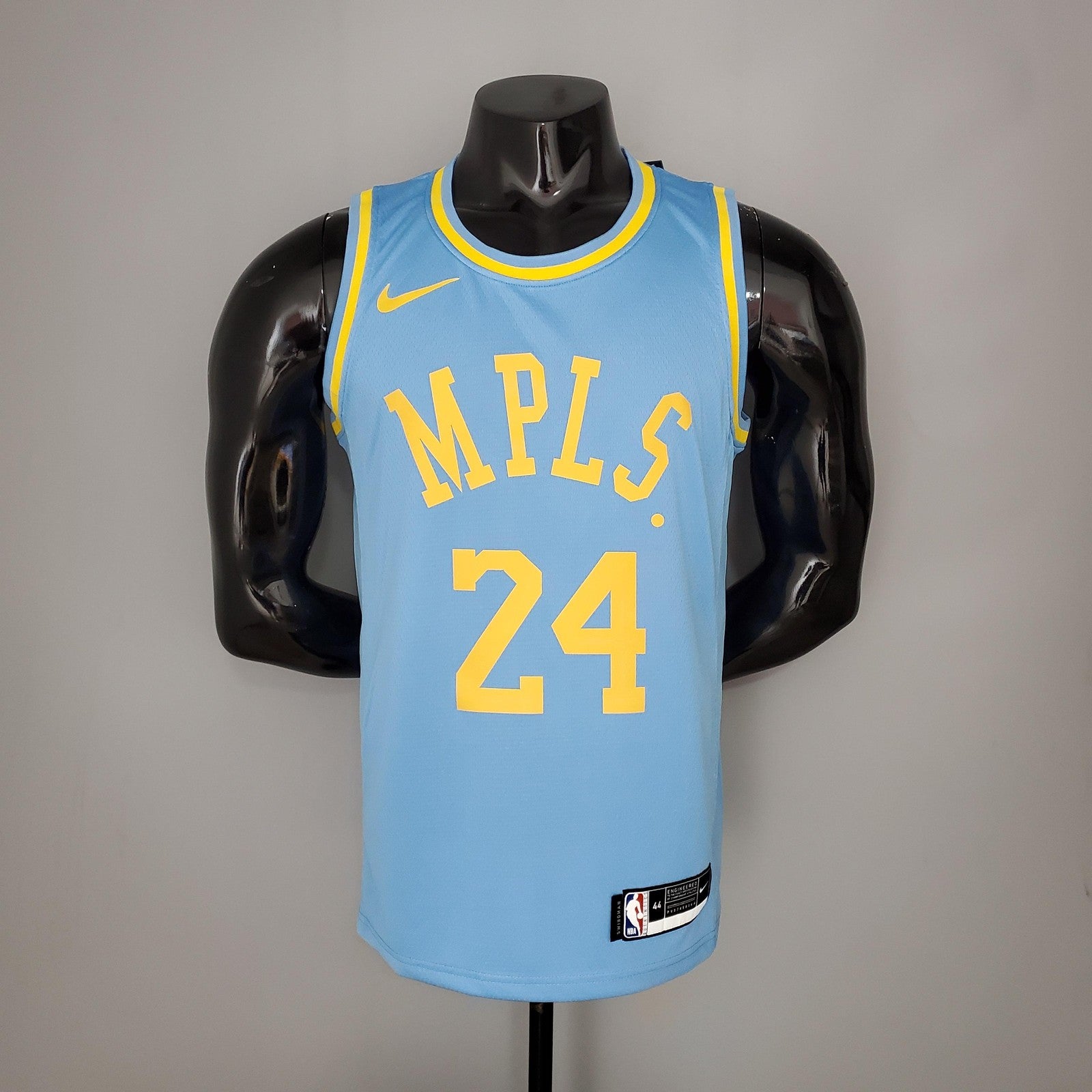 2021 Bryant#24 Los Angeles Lakers Minneapolis Edition Blue Nba Jersey