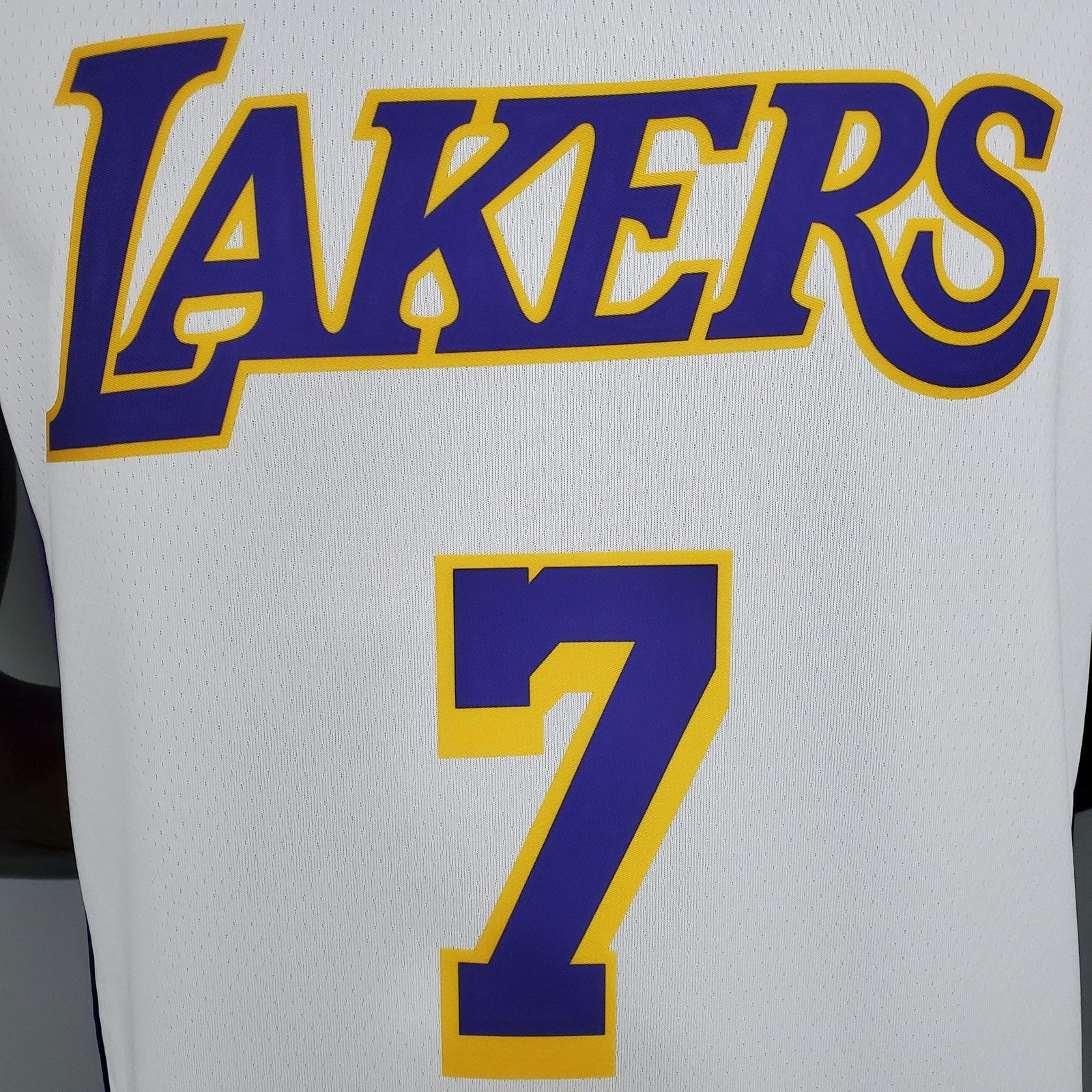 ANTHONY#7 Lakers white NBA jersey 2