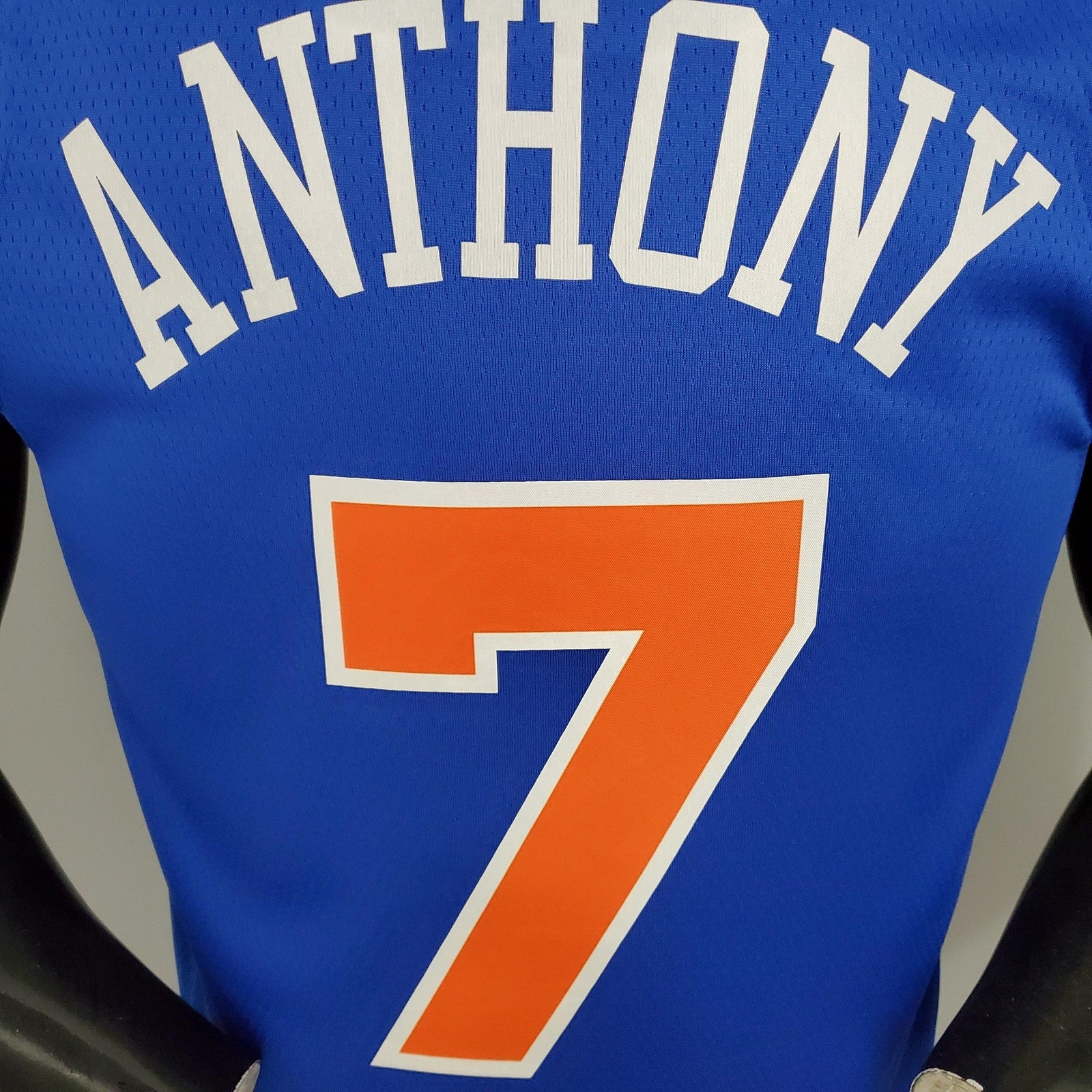 2021 Anthony#7 Knicks Blue Nba Jersey