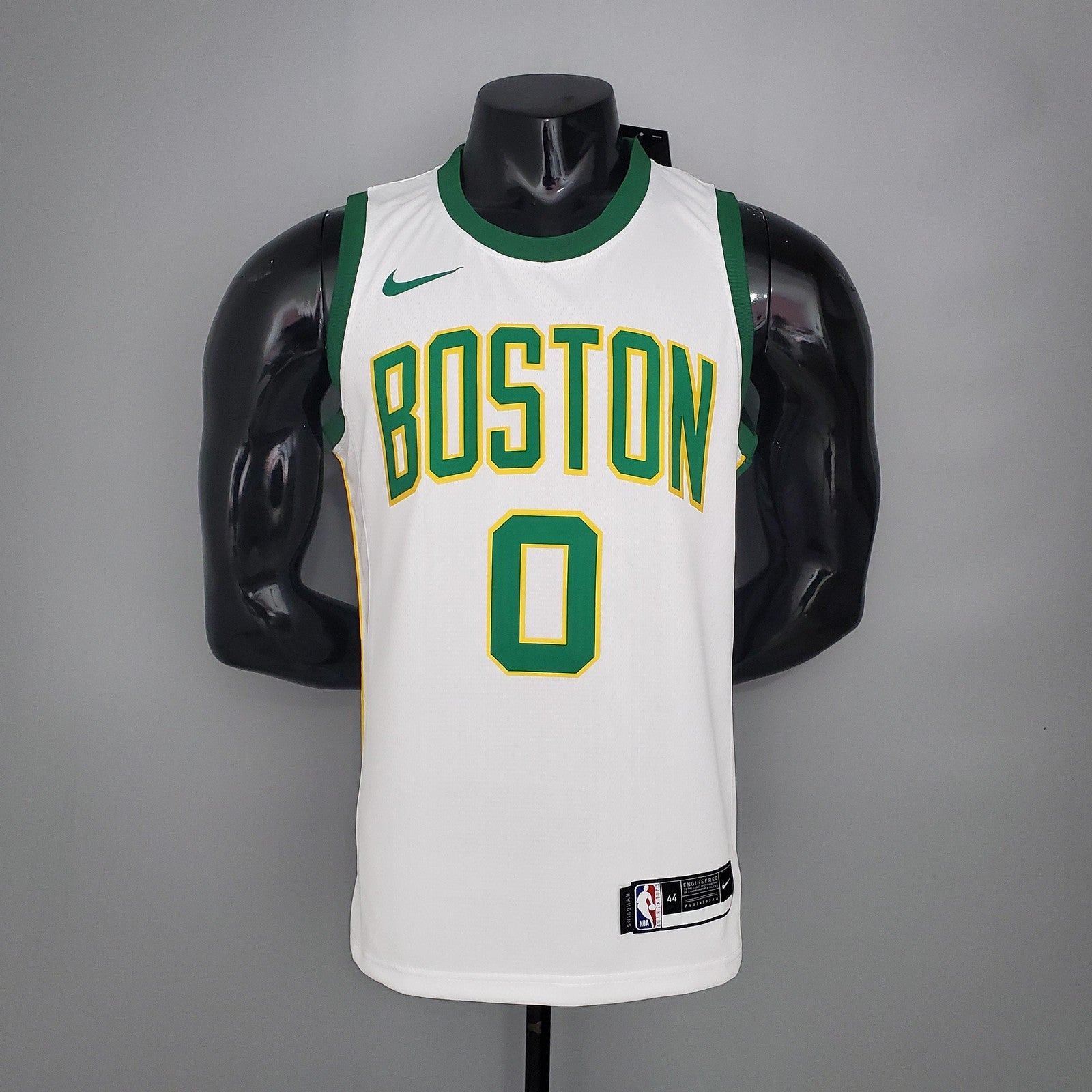 Tatum #0 Celtics White Platinum Limited Nba Jersey