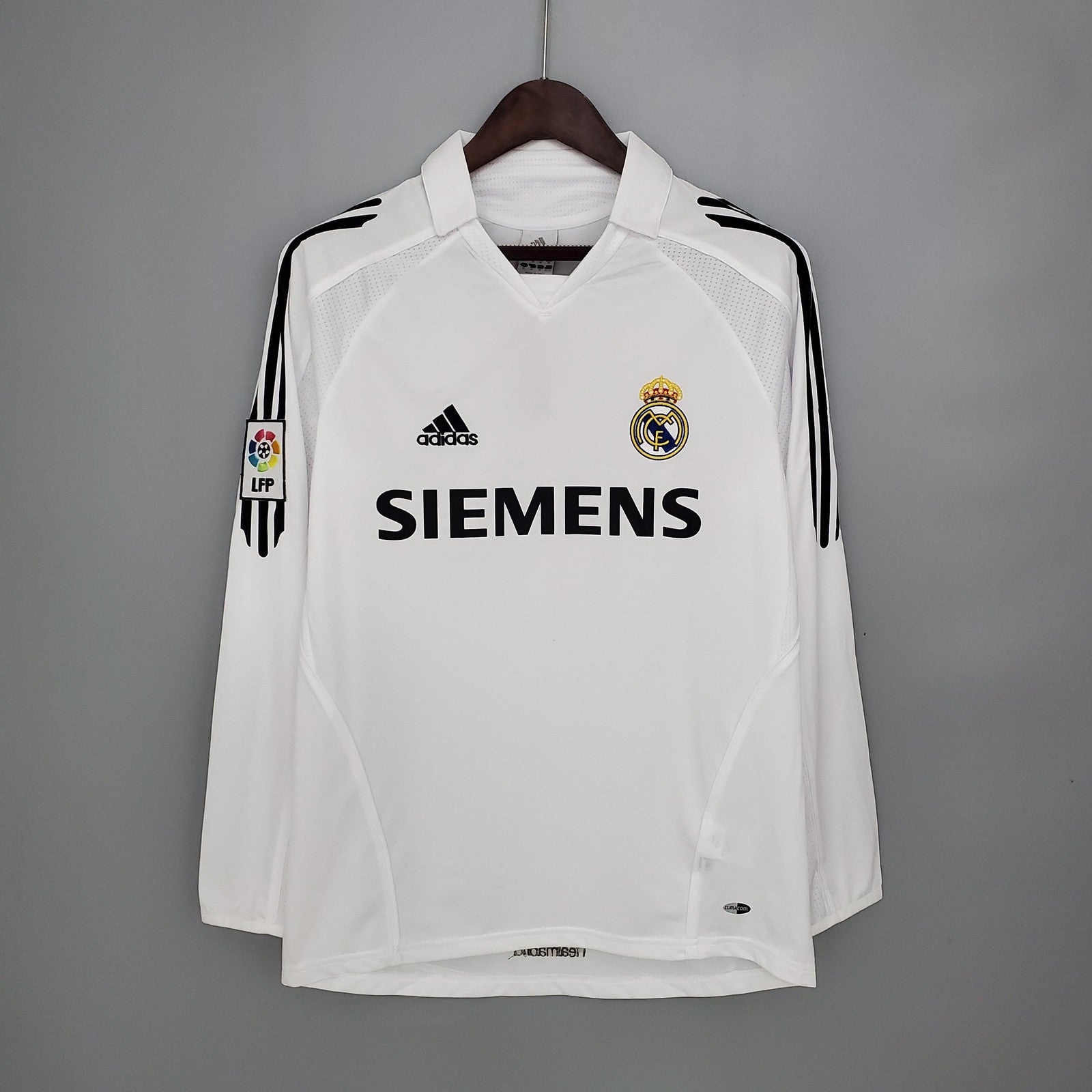 Retro Long Sleeve Real Madrid 05 06 Home
