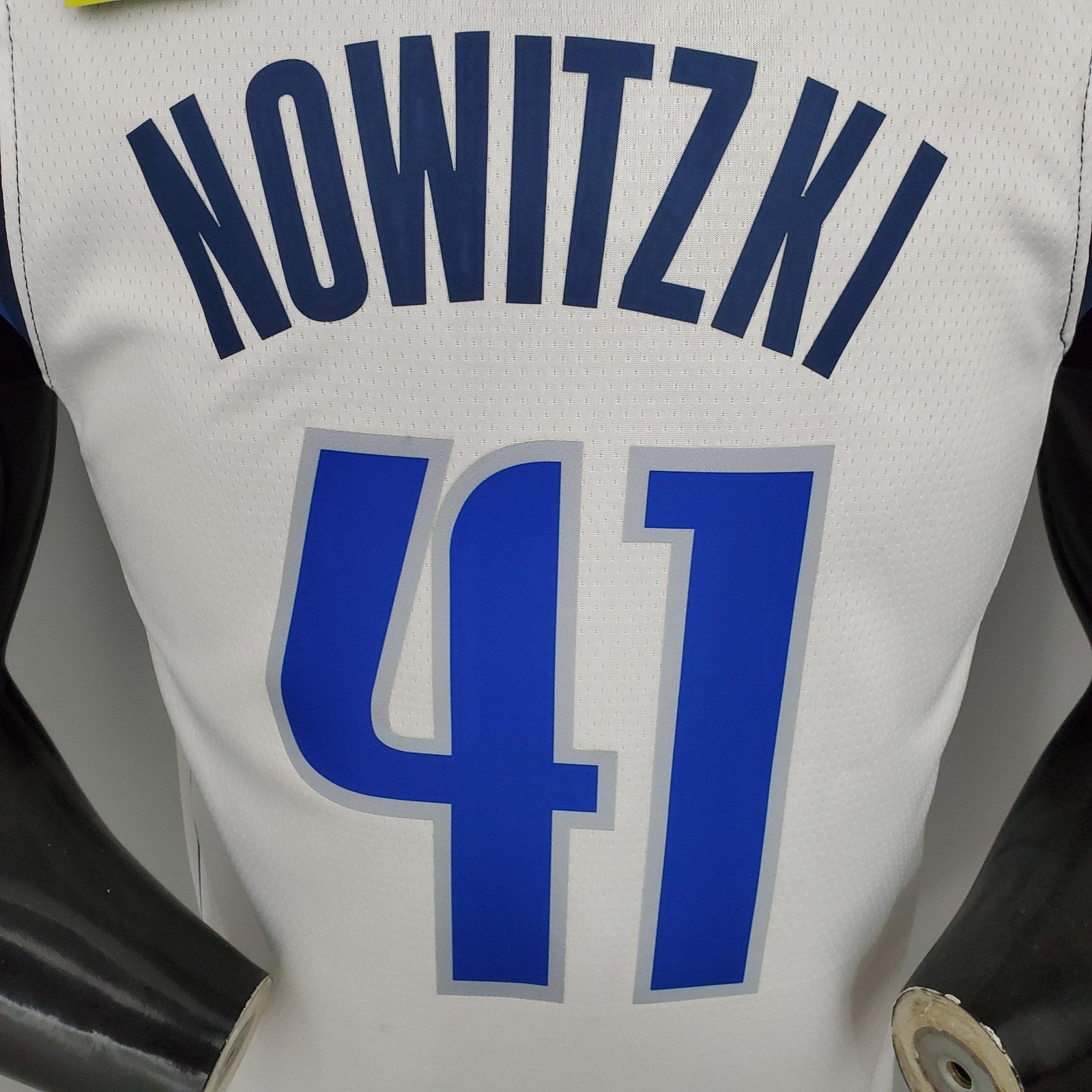 Dallas Mavericks Nowitzki#41 Lone Ranger Home White Nba Jersey