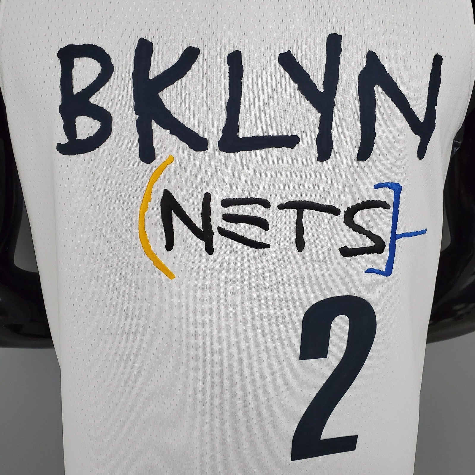 Griffiin#2 Brooklyn Nets Graffiti White Nba Jersey