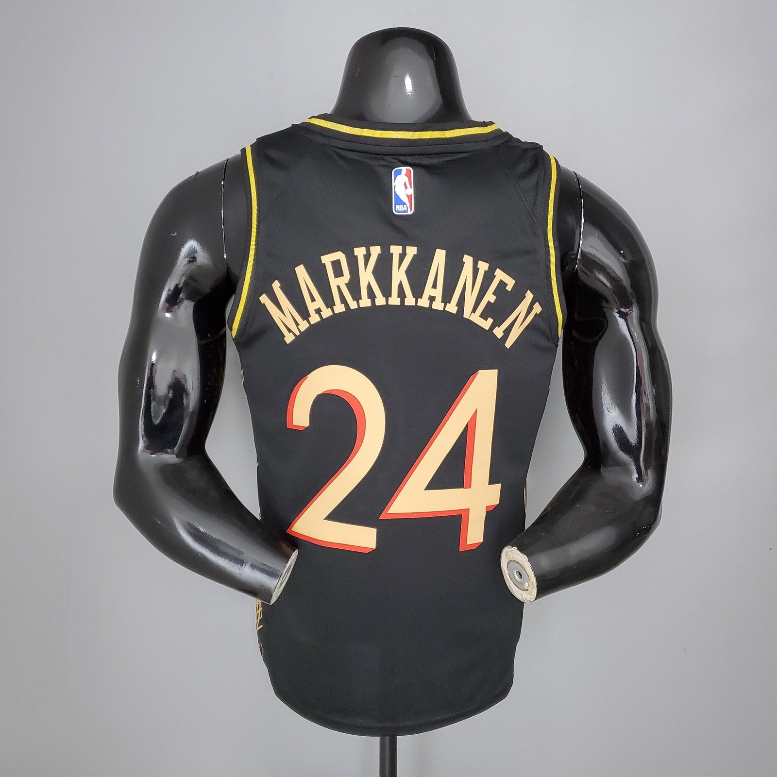 Chicago Bulls Markkanen#24 Team City Edition Black