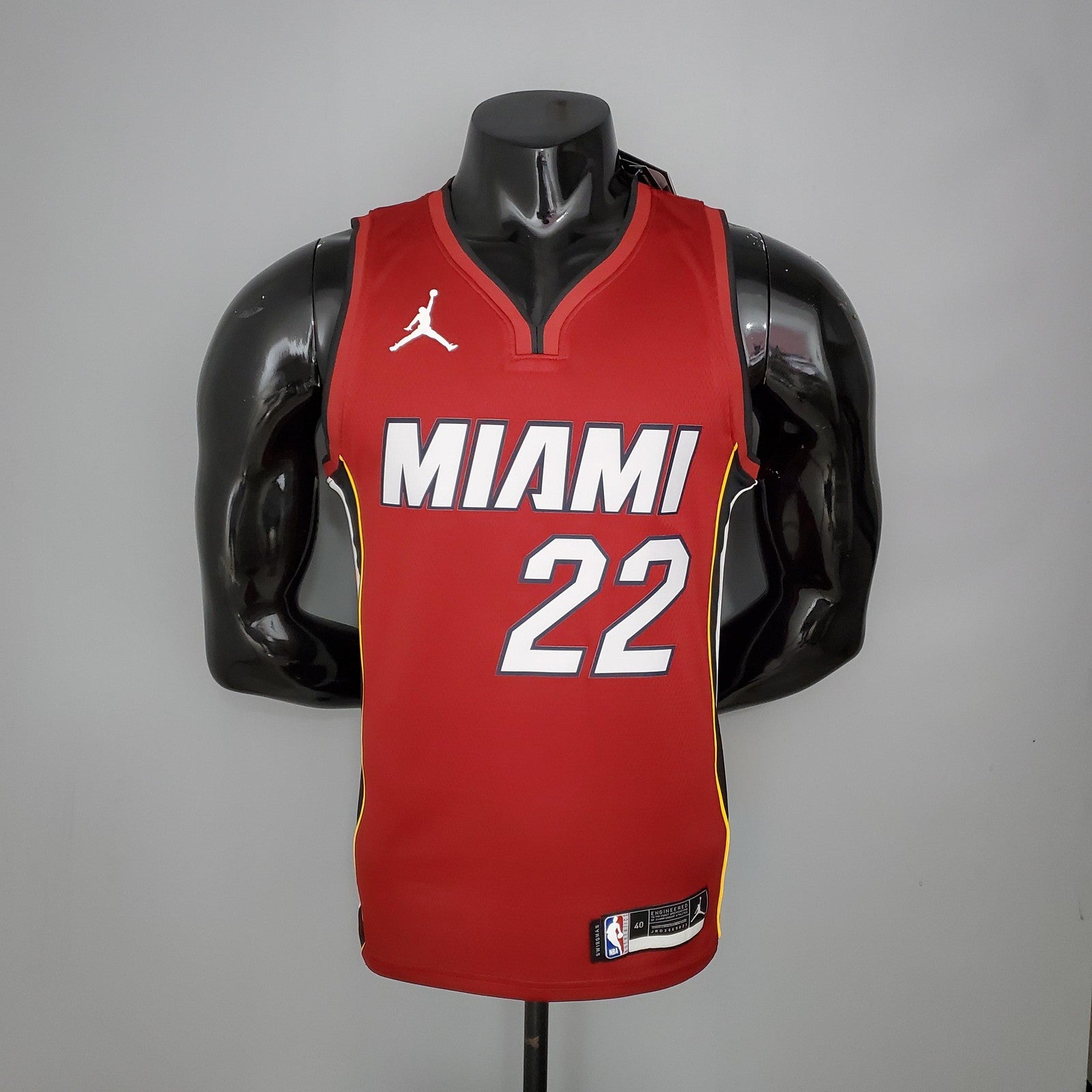 New Miami Heat Jordan Butler#22 Burgundy Nba Jersey