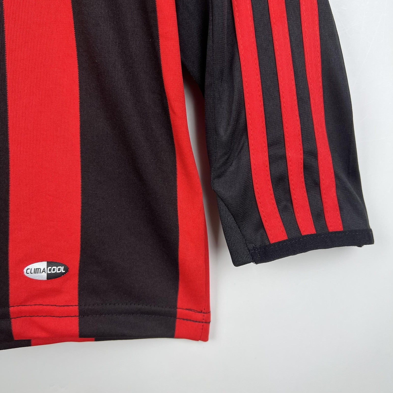Retro Long Sleeve Ac Milan 08 09 Home
