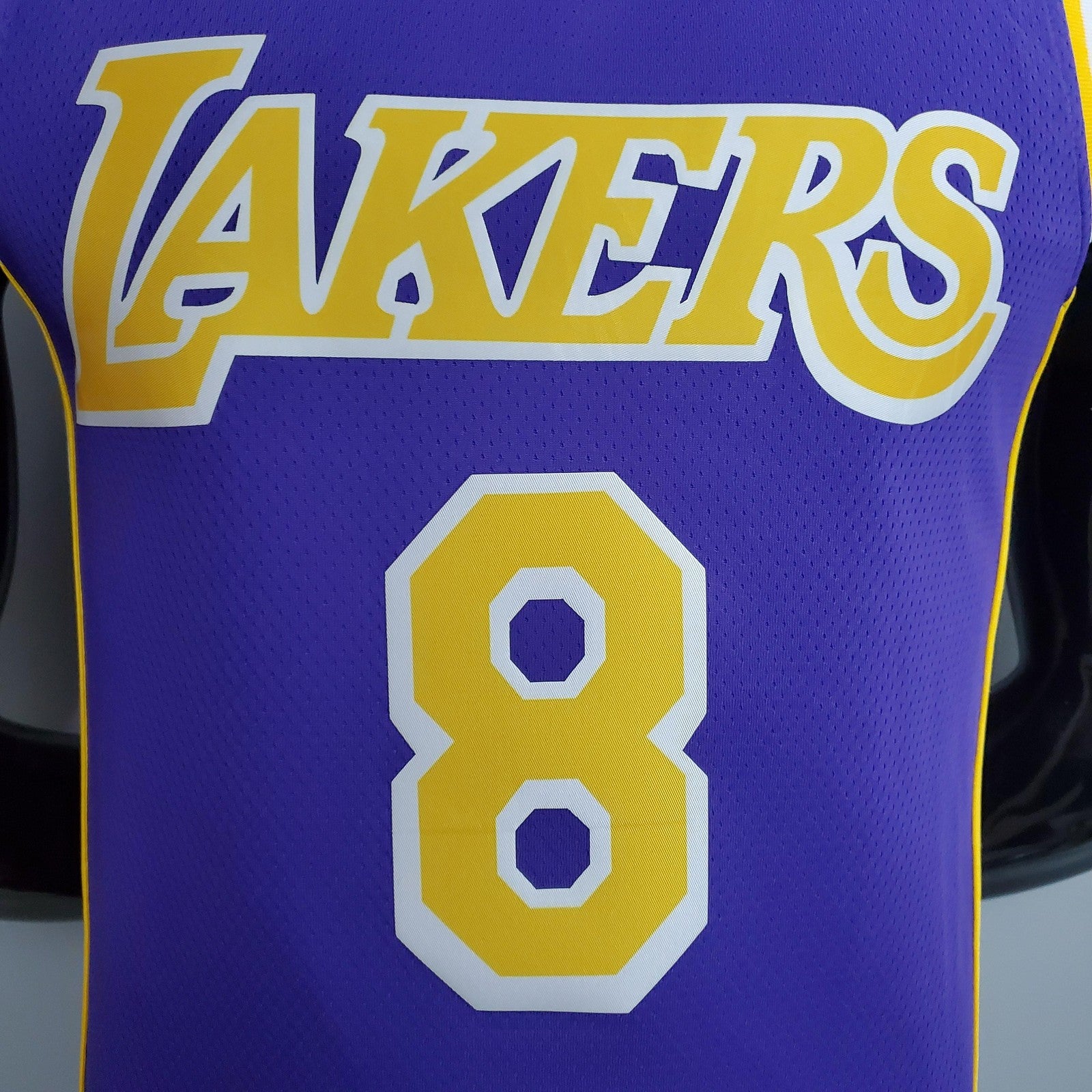 New Lakers Jordan Bryant #8 Theme Purple Round Neck