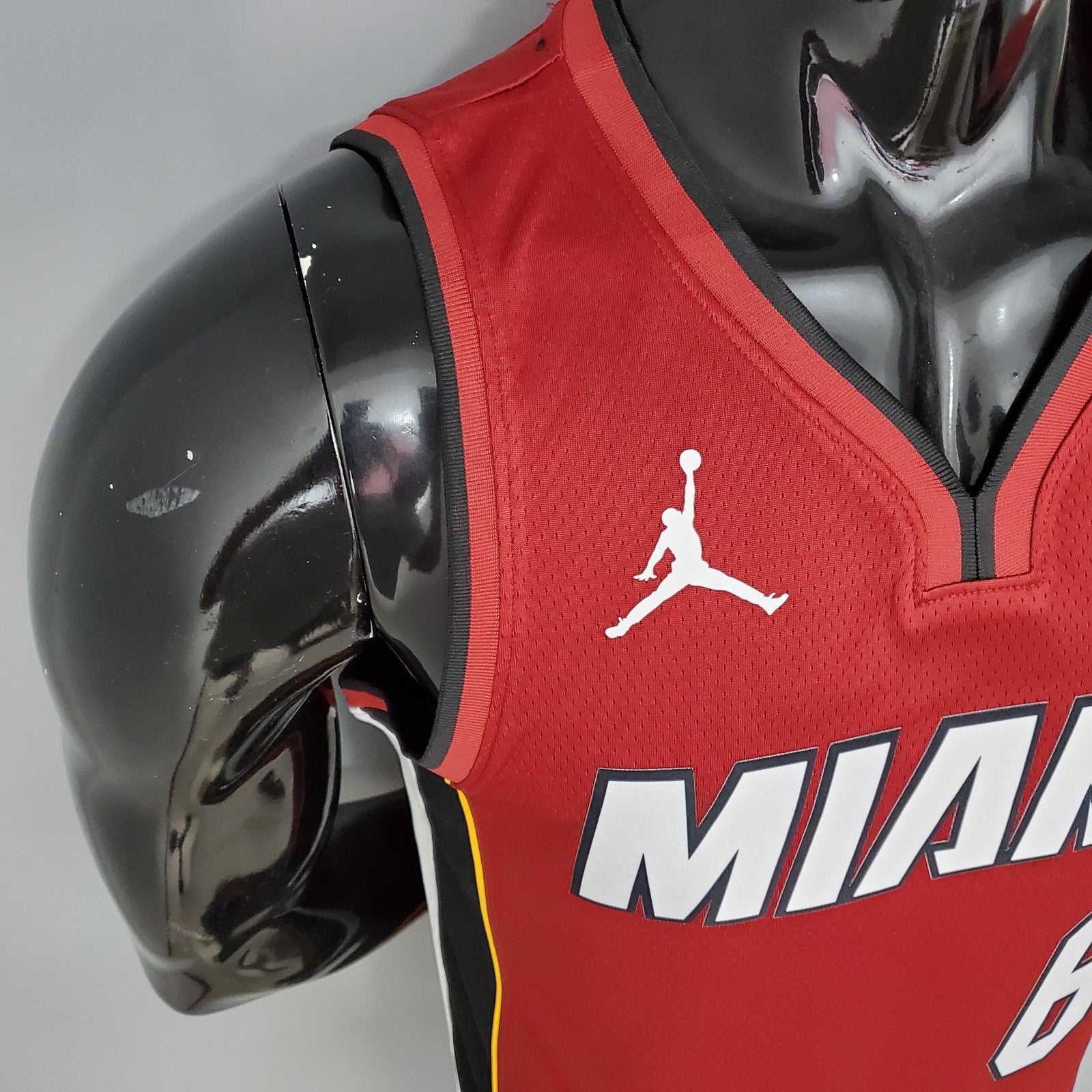 New Miami Heat Jordan James #6 Burgundy Nba Jersey