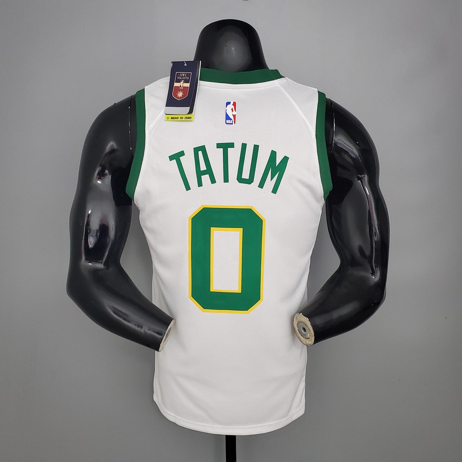 Tatum #0 Celtics White Platinum Limited Nba Jersey