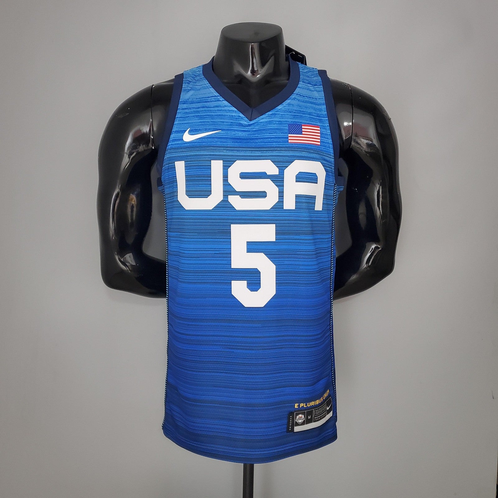 2021 Olympic Games Laviine#5 Usa Team Usa Blue Nba Jersey