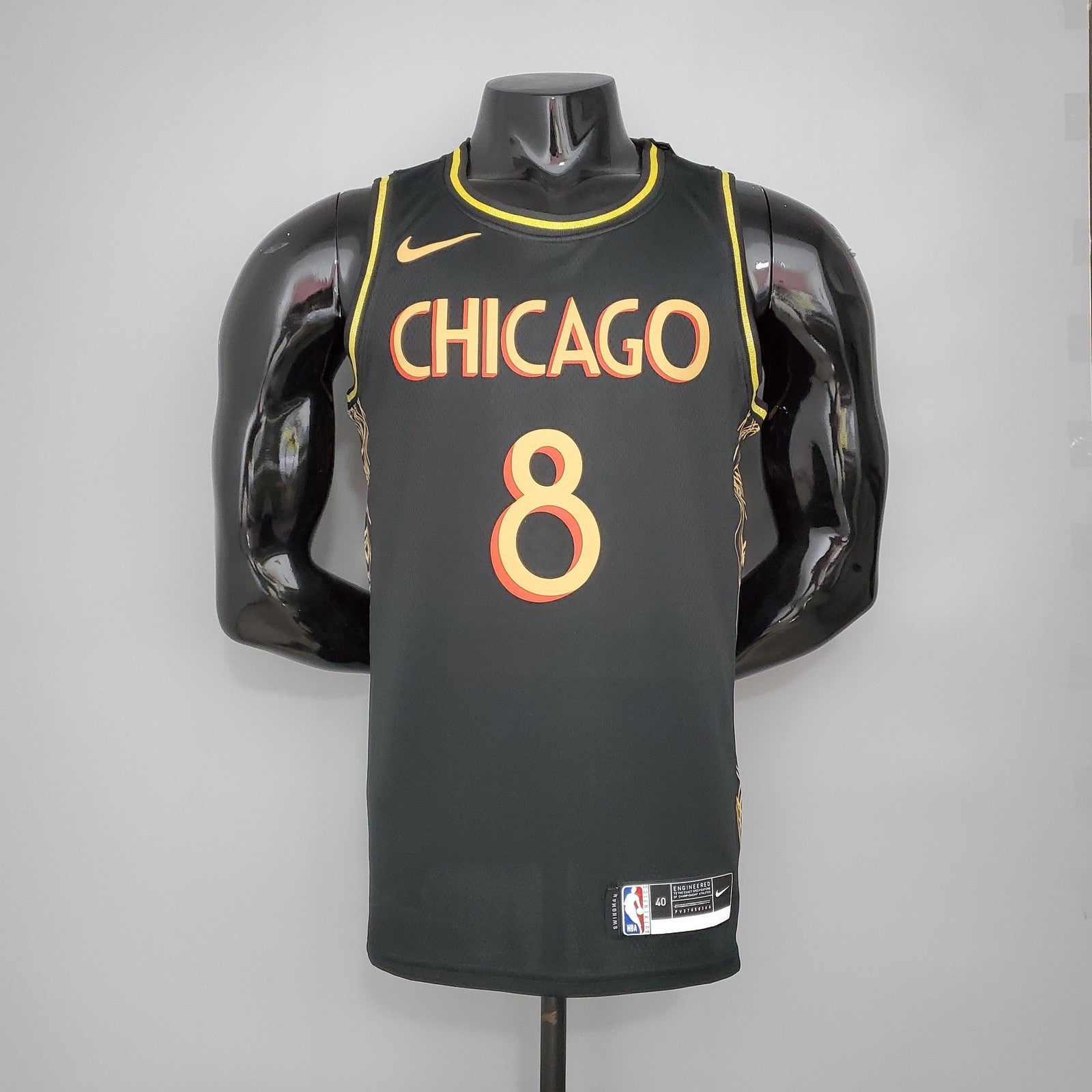 New Bull Lavine#8 Team City Edition Black