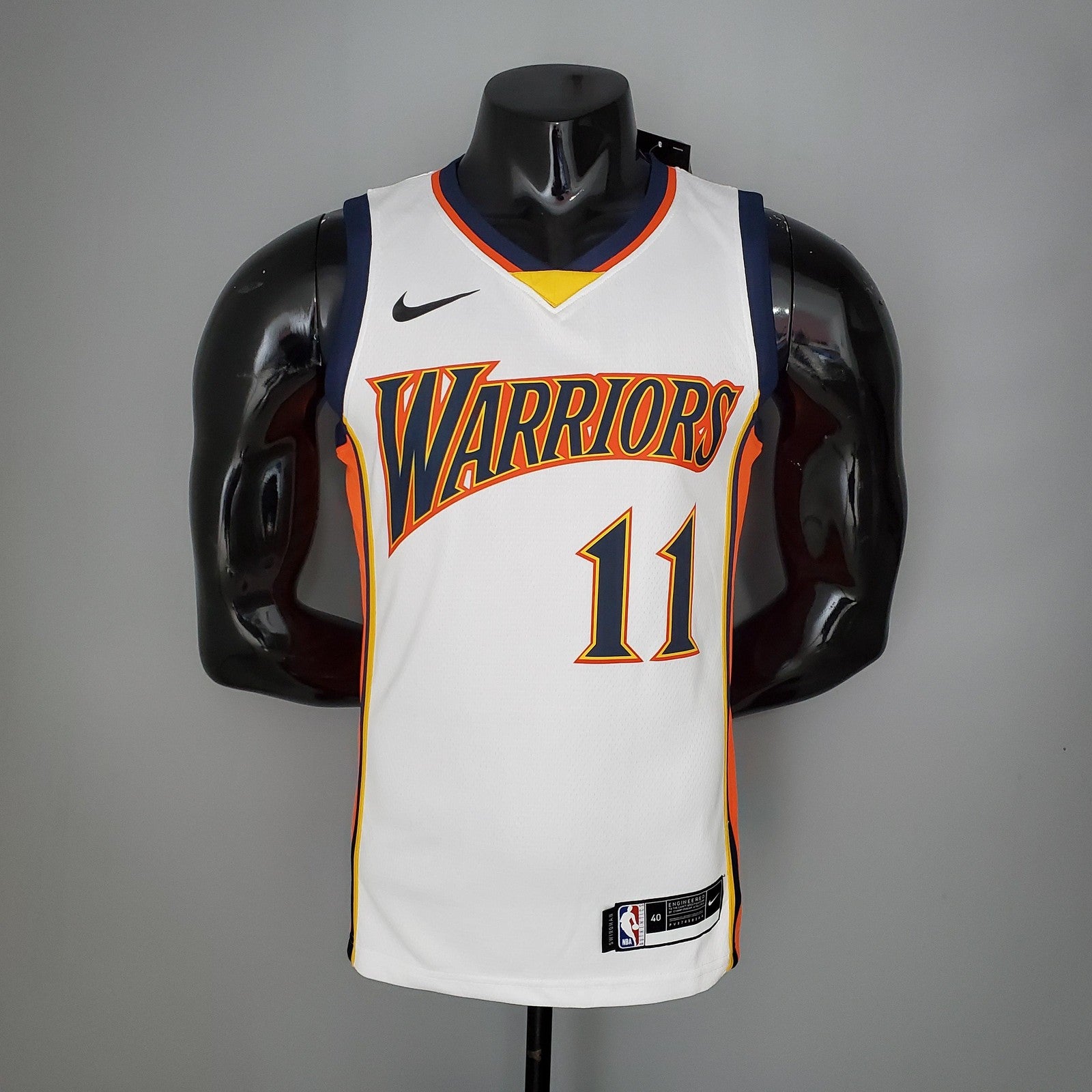 Thompson#11 Warriors Rookie White Nba Jersey
