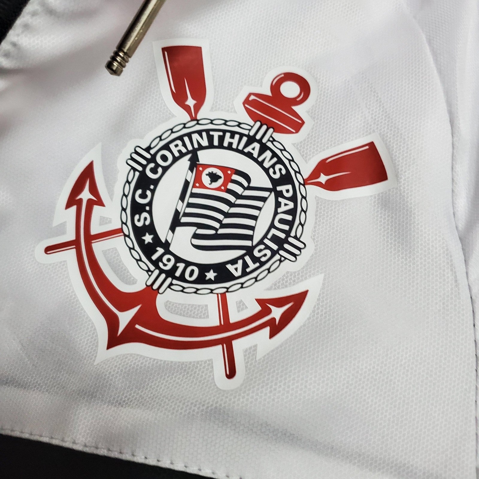 Windbreaker Corinthians Black & White