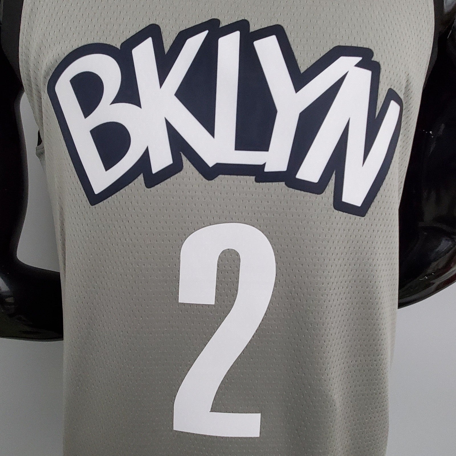 Nets Griffin #2 Flying Man Grey Nba Jersey