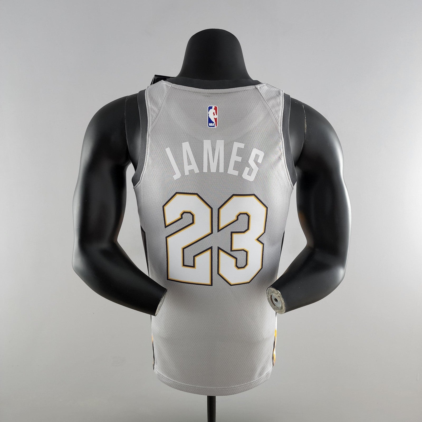 2018 James #23 Cleveland Cavaliers Grey Nba Jersey