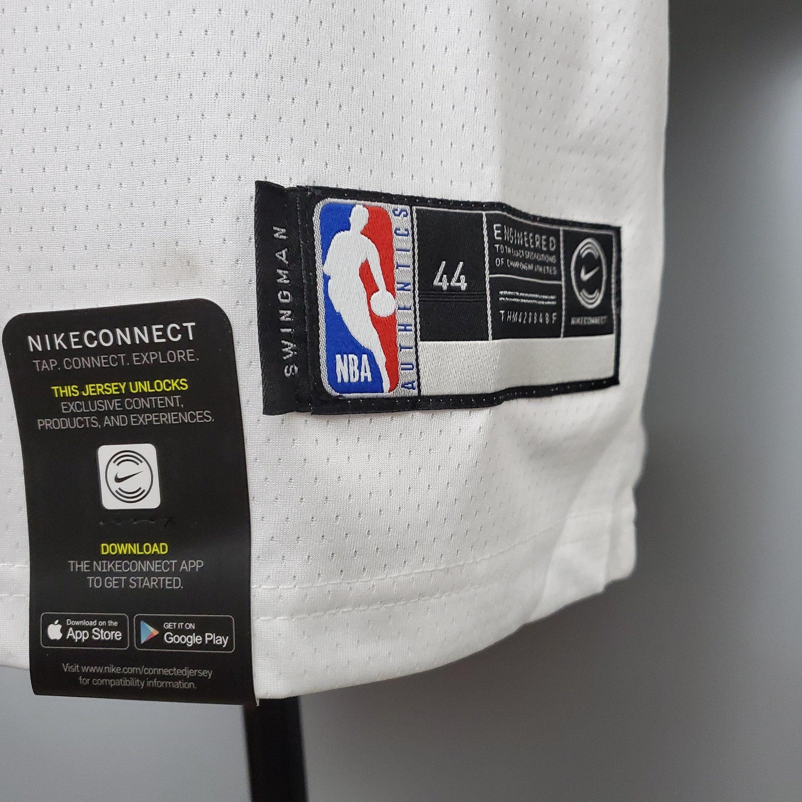 Jdkic#15 Nuggets City Edition White Jersey Nike Connect Recognition