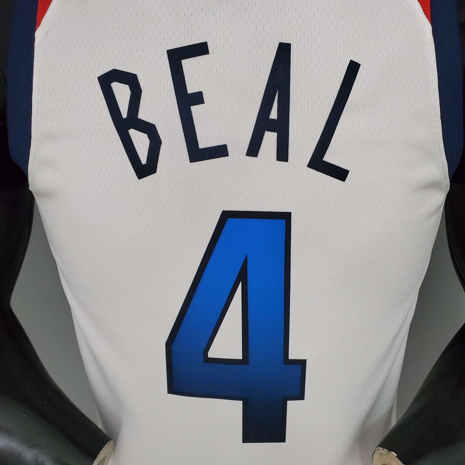 2021 Olympic Games Beal#4 Usa Team Usa White Red Nba Jersey