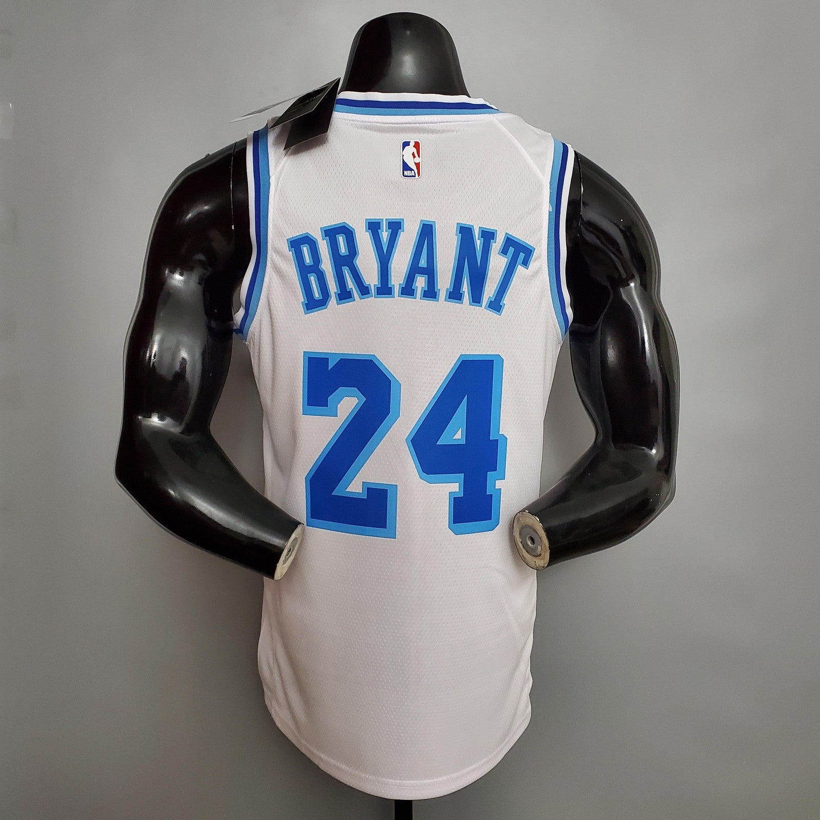Retro Night Bryant #24 Los Angeles Lakers White Nba Jersey Nike Connect Recognition 2