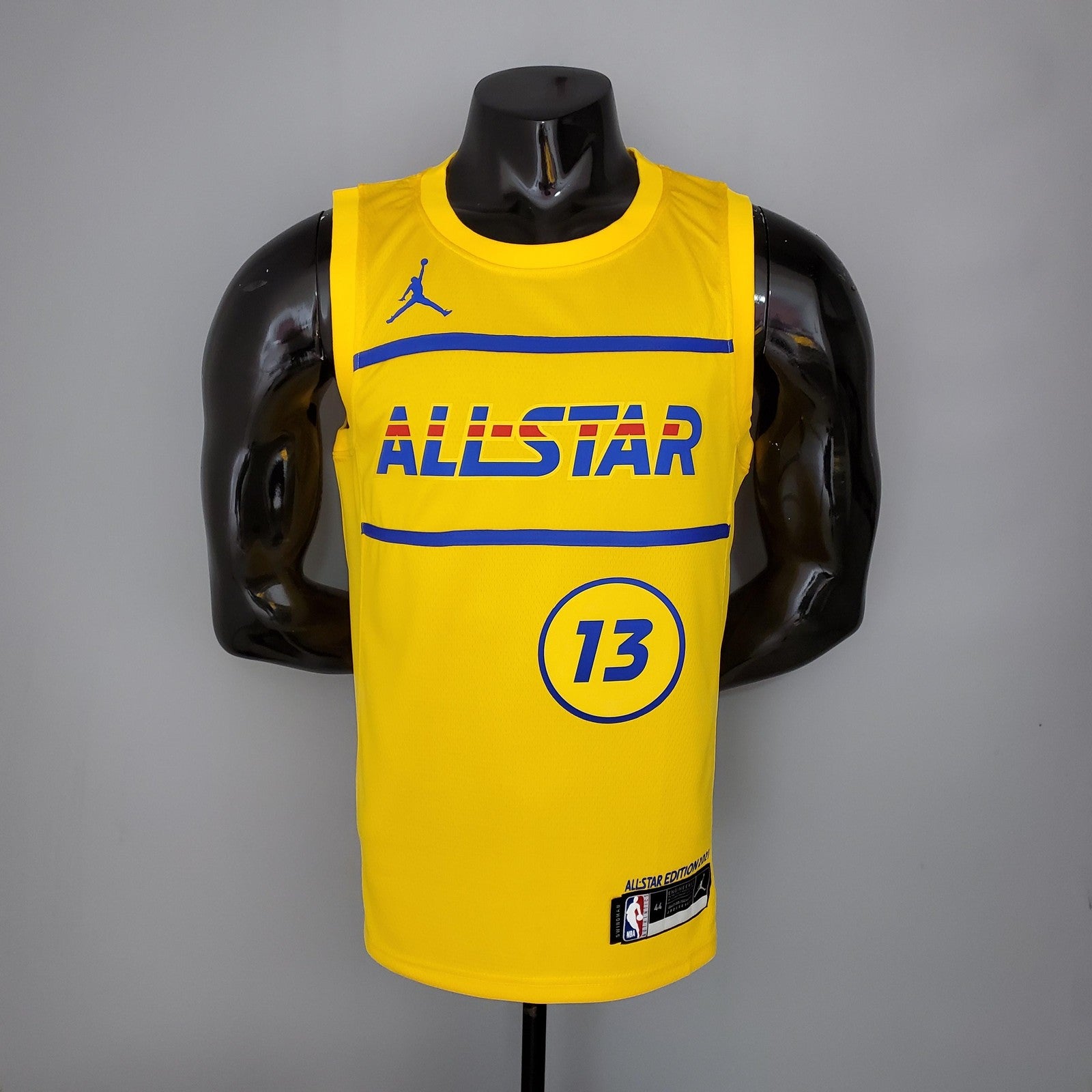 2021 George#13 All Star Yellow Nba Jersey