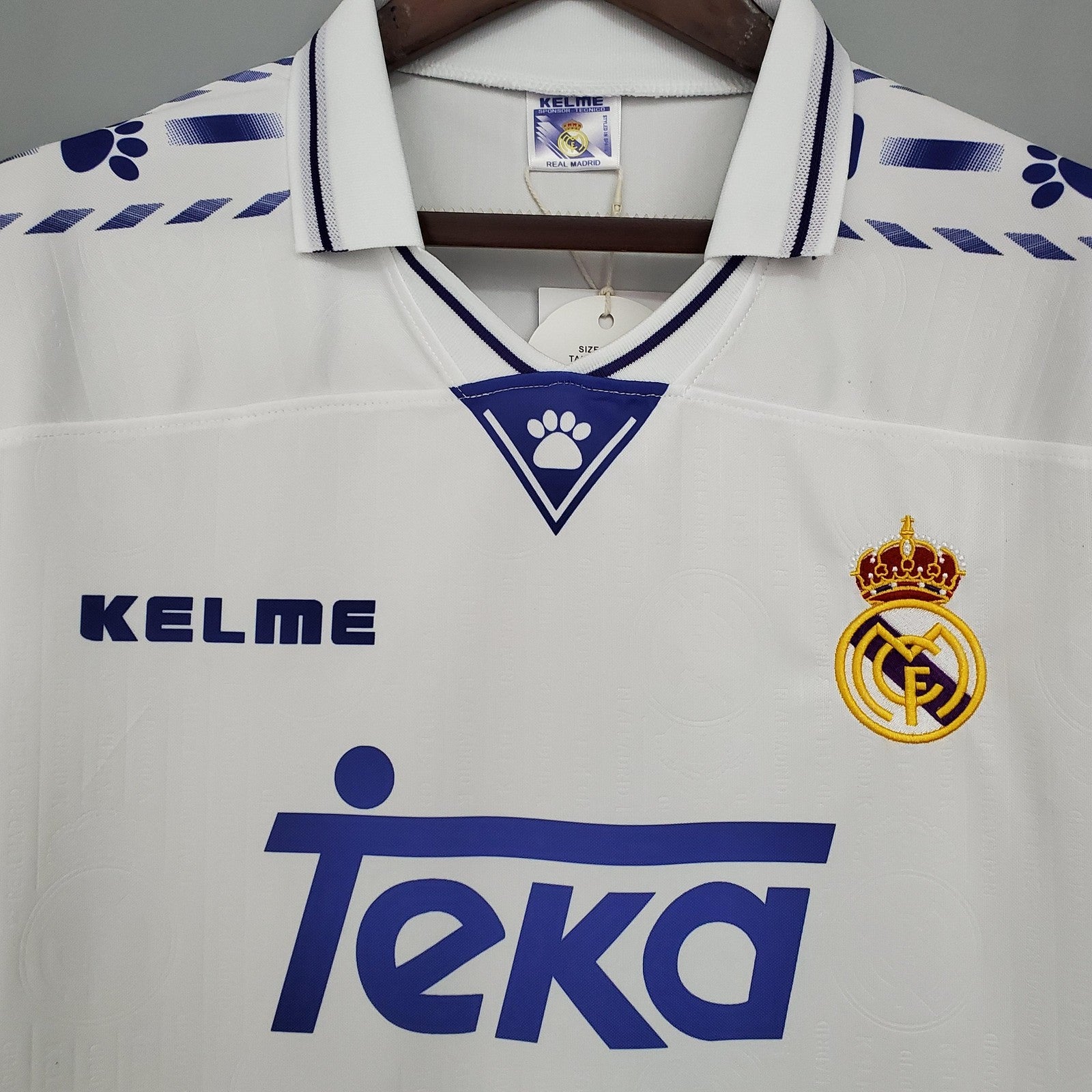 Retro Real Madrid 96 97 Home