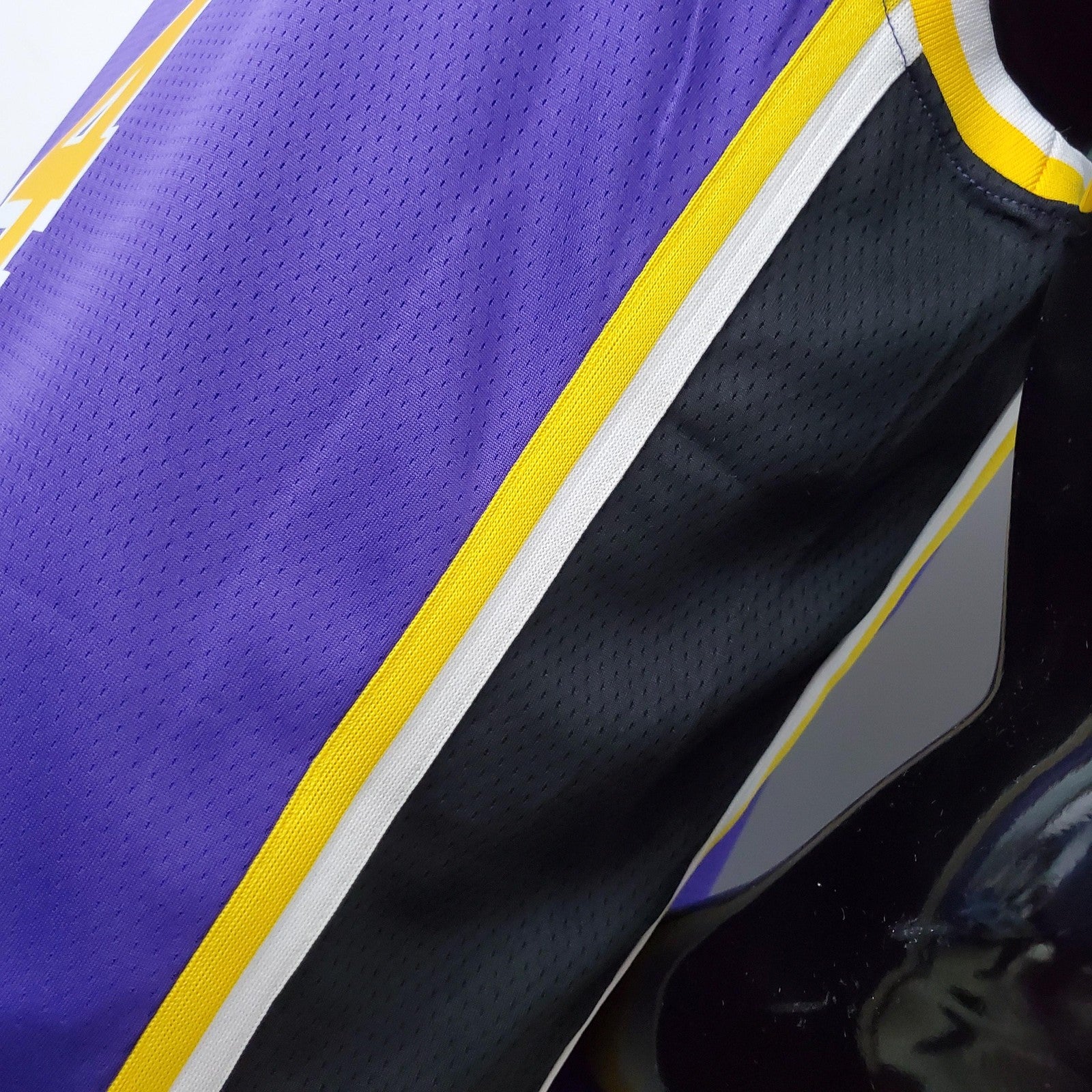 Los Angeles Lakers Rondo#4 Crew Neck Purple (flyers) Nba Jersey