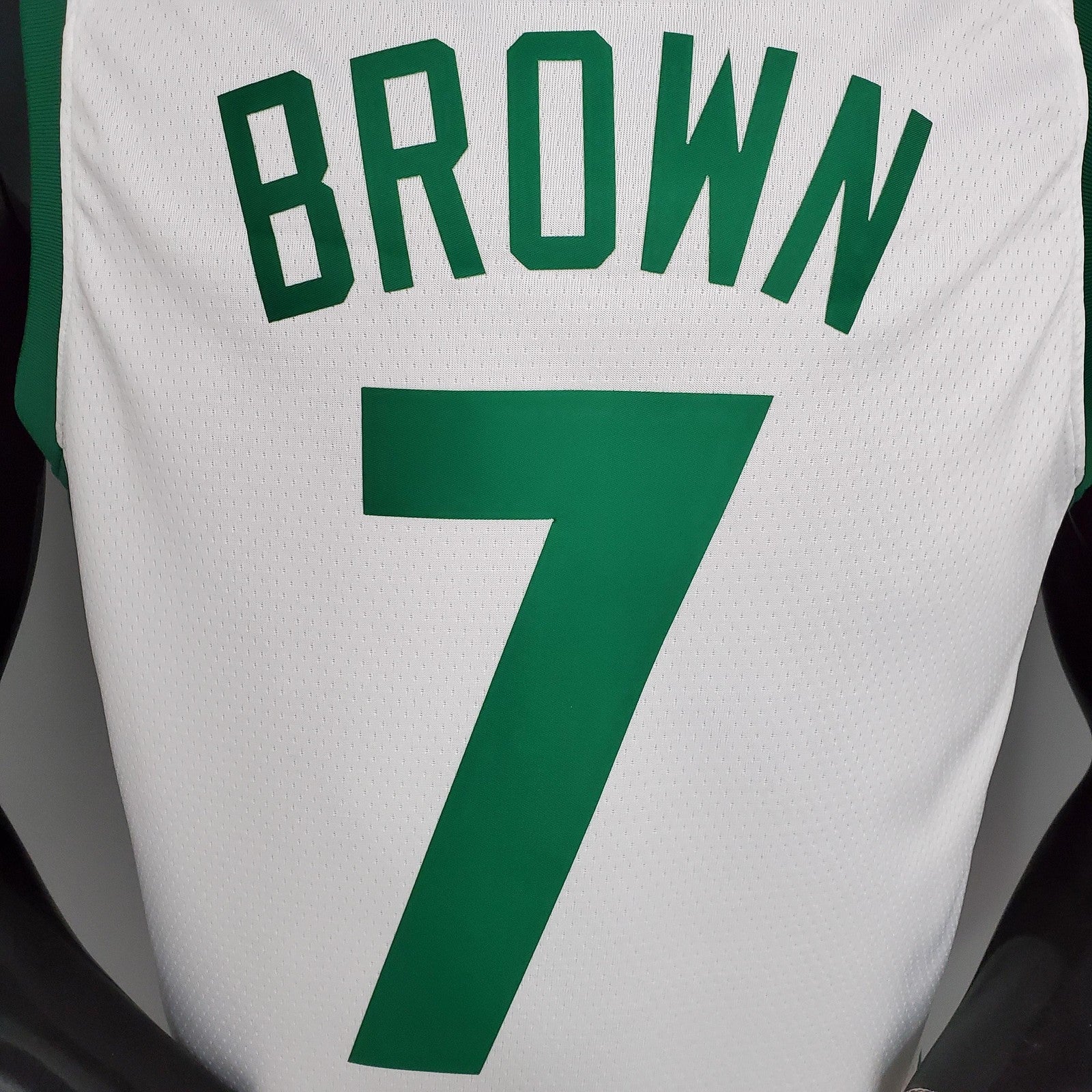 Brown#7 Celtics White City Edition Nba Jersey
