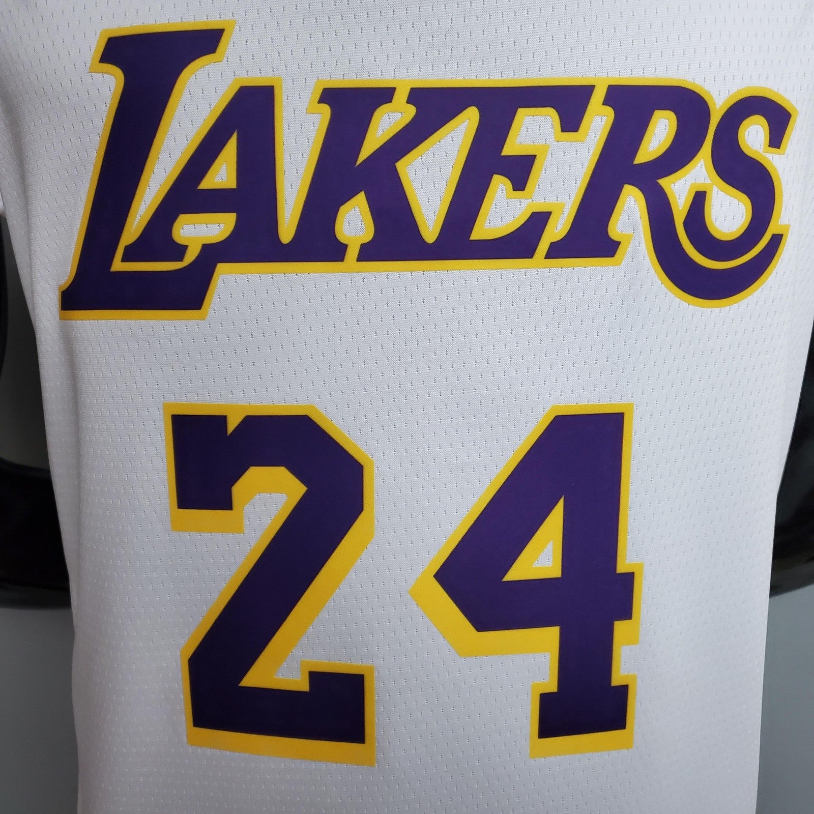 New Bryant #24 Los Angeles Lakers White Nba Jersey Nike Connect Recognition