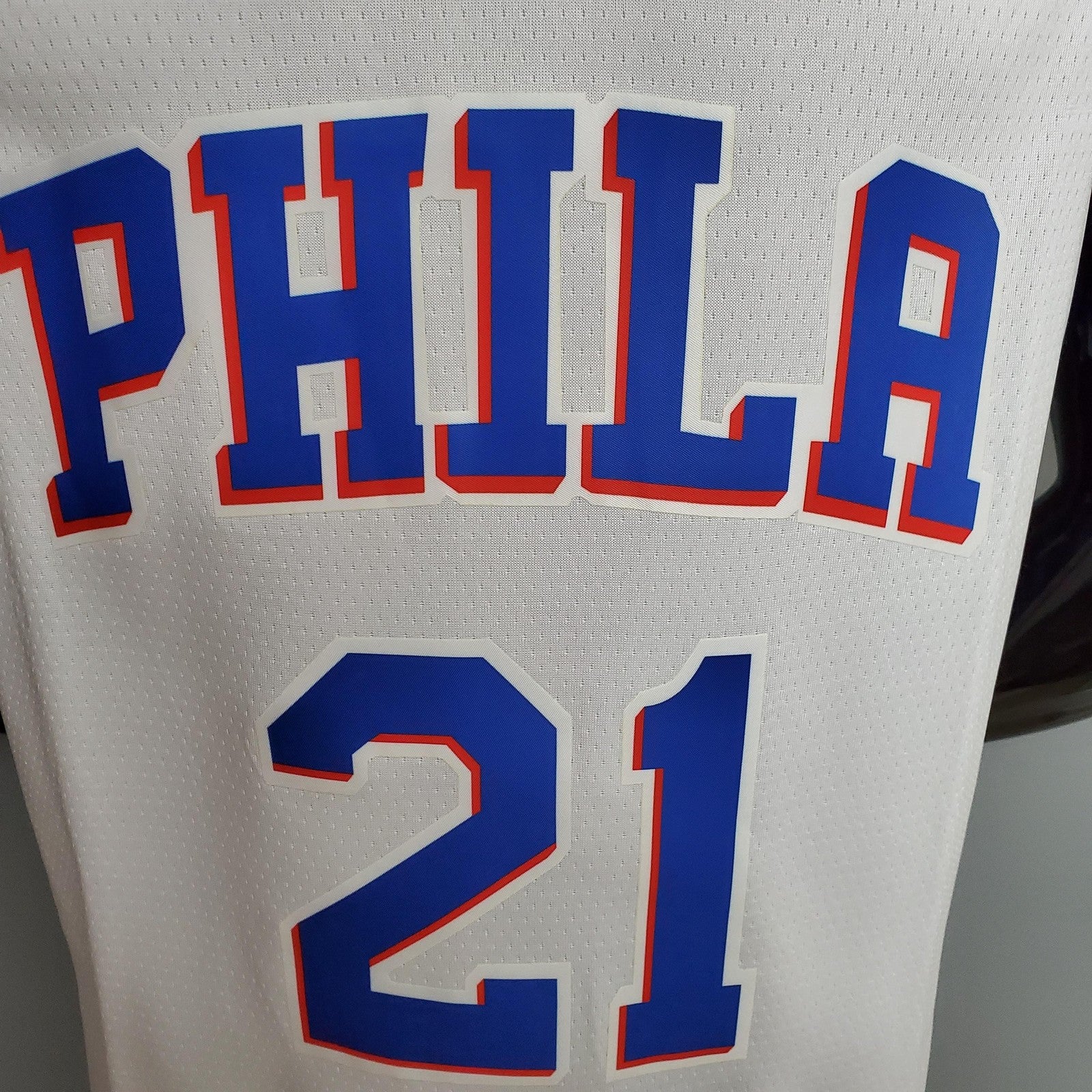 Embiid #21 Detroit Pistons White Nba Jersey Nike Connect Recognition