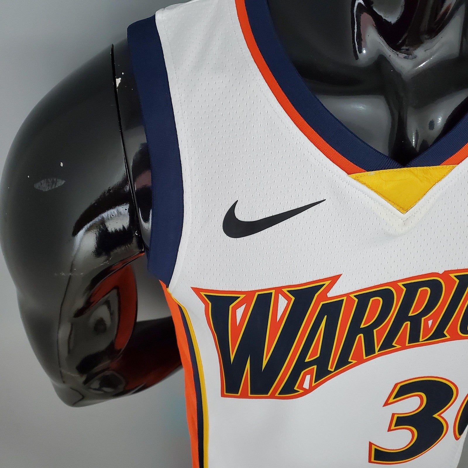Curry #30 Warriors Rookie White Nba Jersey