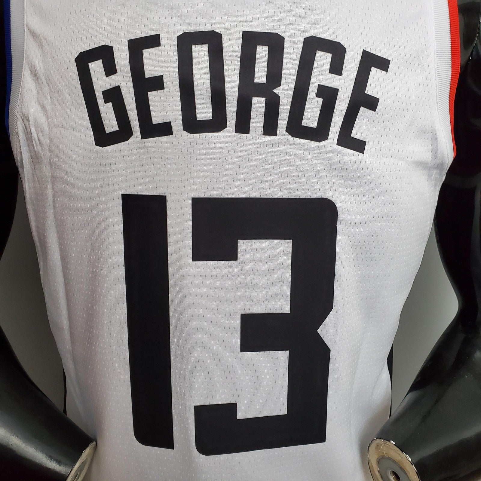 George #13 Los Angeles Clippers White Nba Jersey Nike Connect Recognition