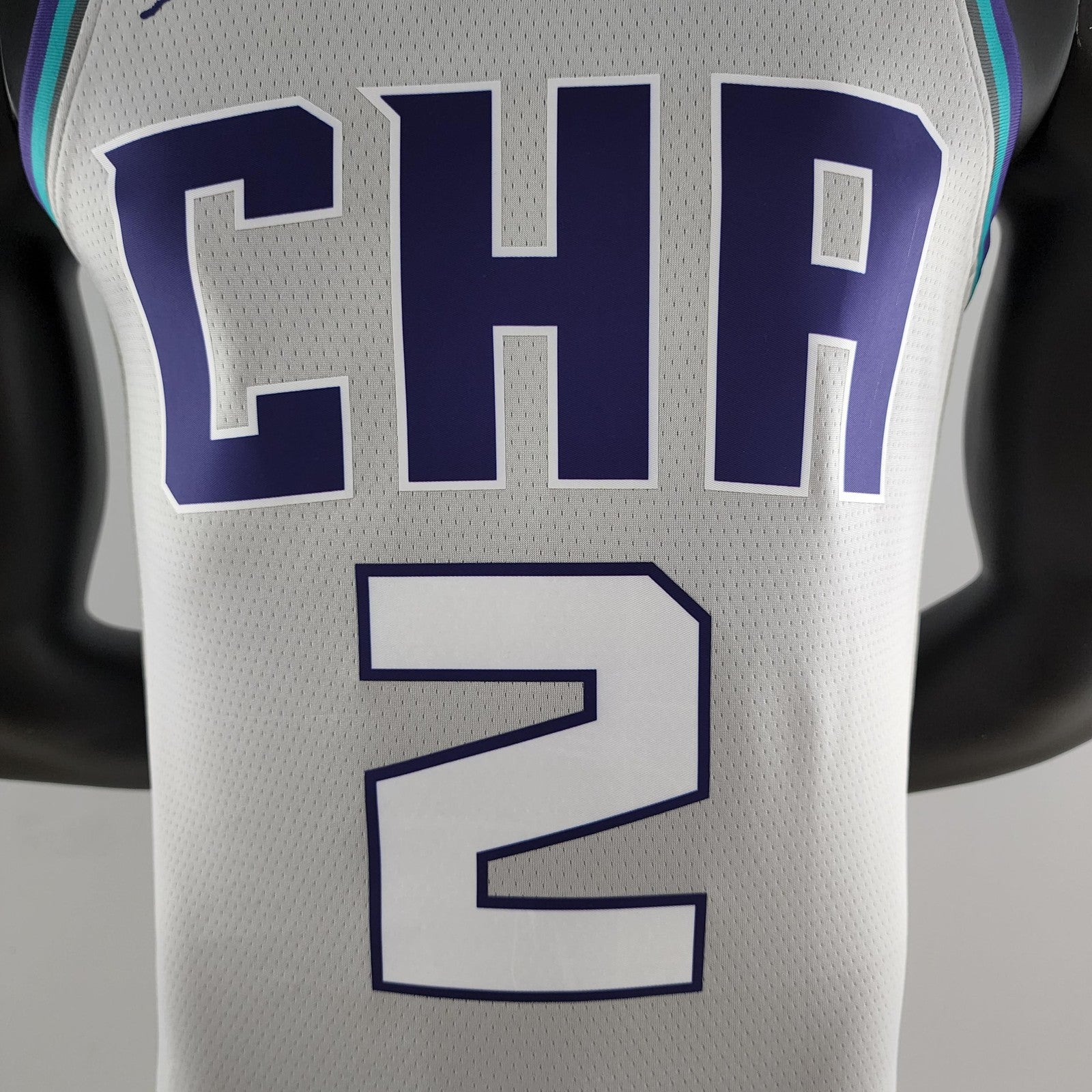 2019 Ball#2 Charlotte Hornets Grey Nba Jersey