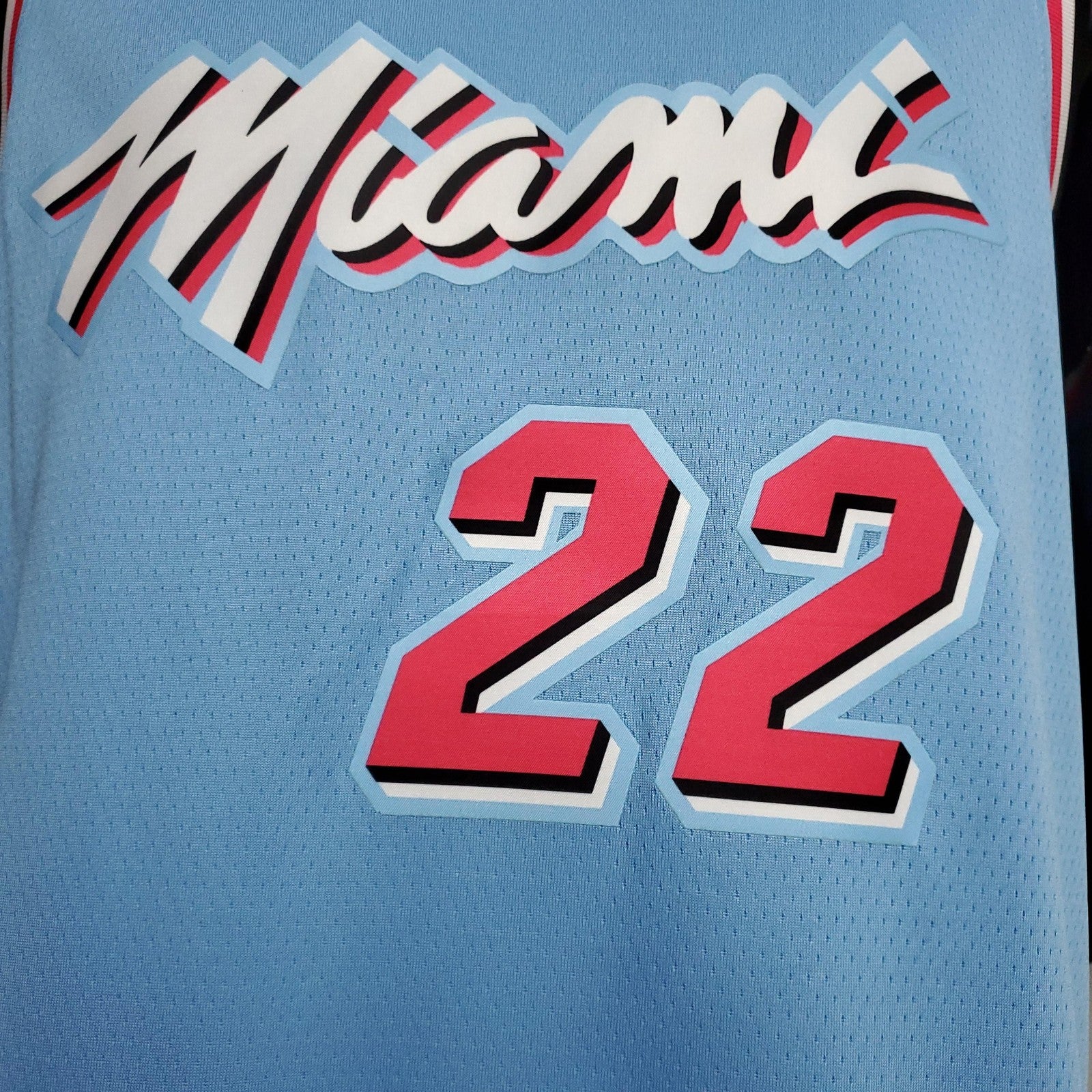 Butler #22 Miami Heat Blue Nba Jersey Nike Connect Recognition