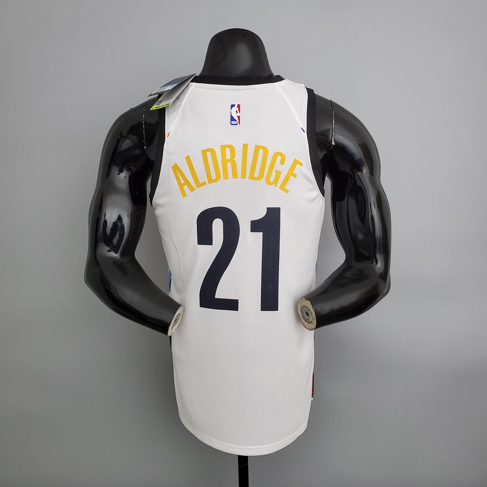 Nets Aldridge #21 Graffiti (white) Nba Jersey