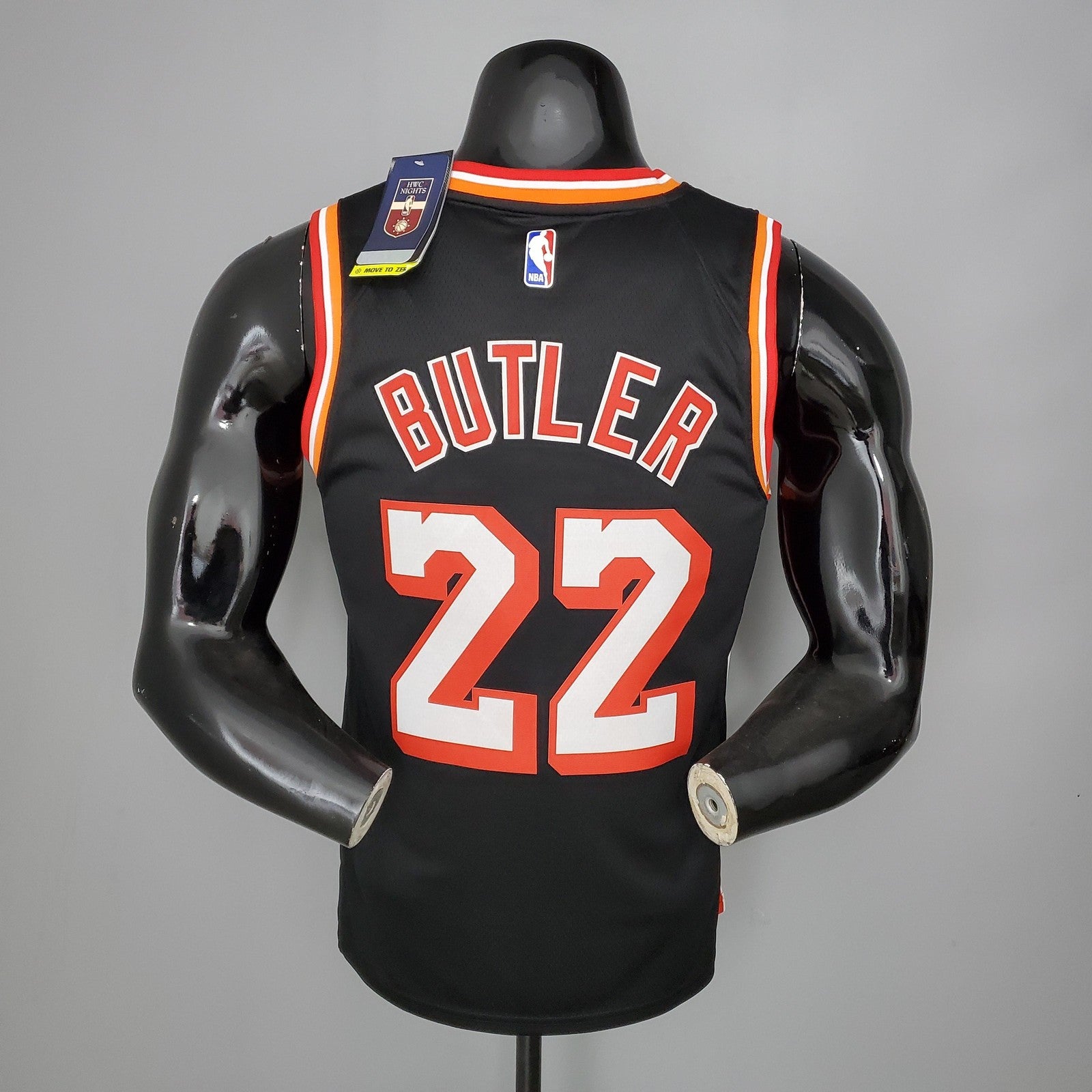 2018 Butler#22 Heat Retro Night Black Nba Jersey